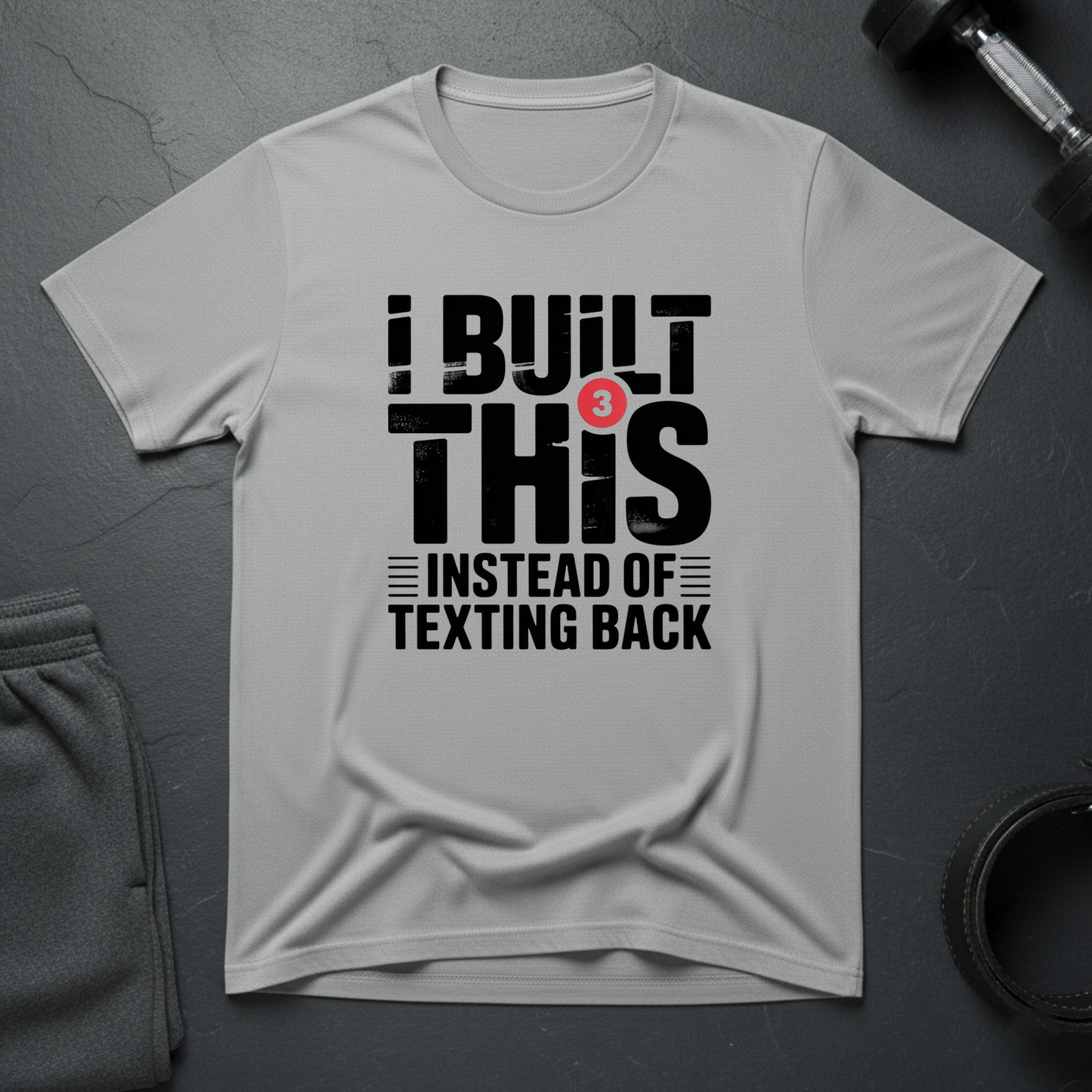 I Built This Instead Of Texting Back T-Shirt