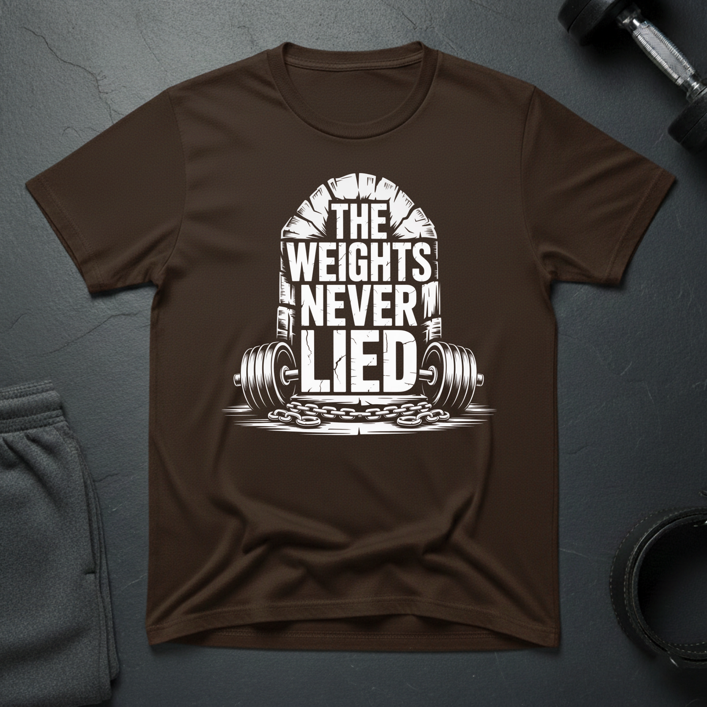 The Weights Never Lied T-Shirt