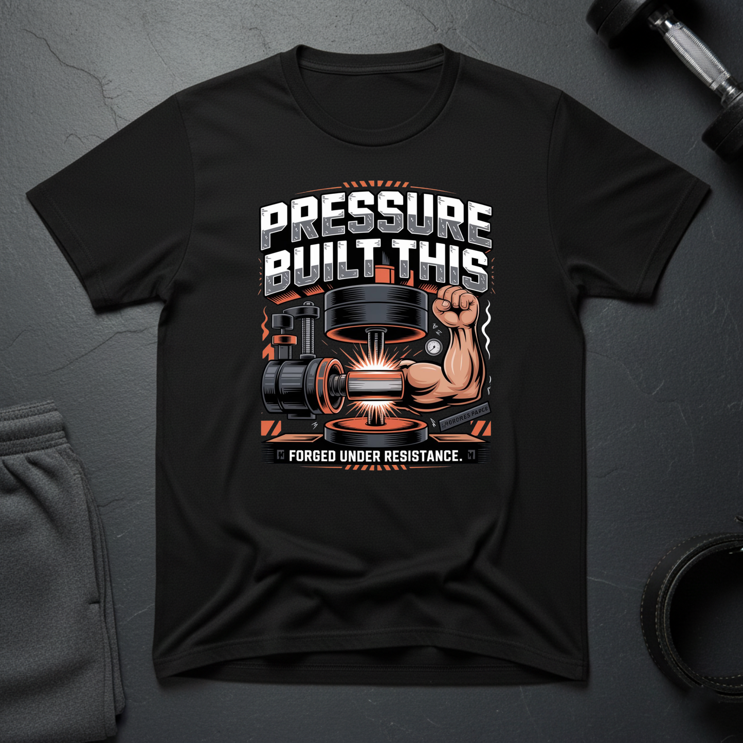 Pressure Built This T-Shirt
