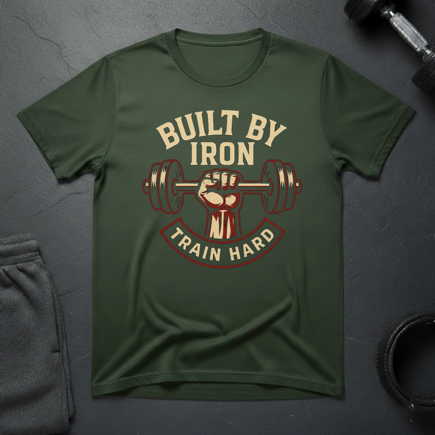 Built By Iron T-Shirt