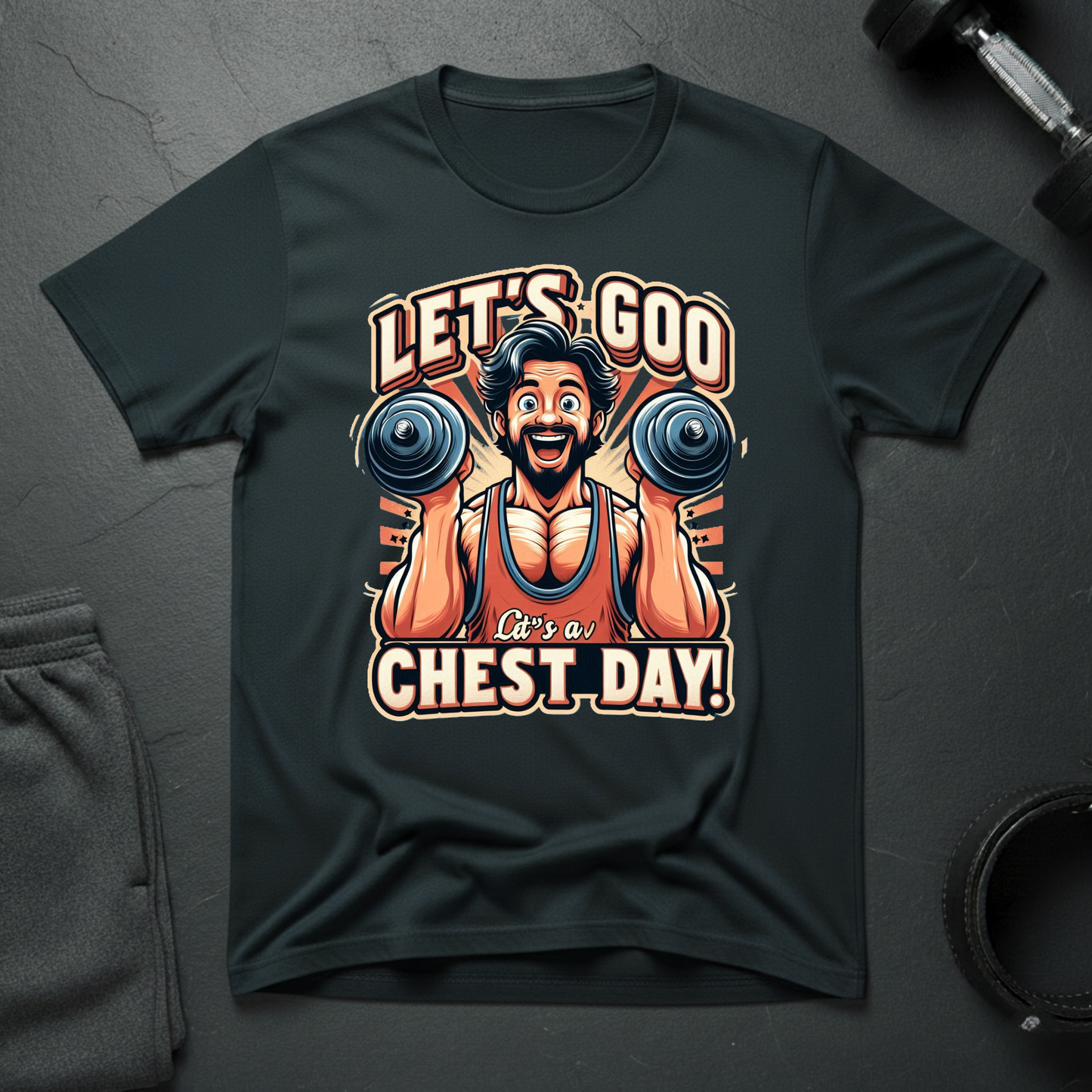 Let's Goo Chest Day! T-Shirt
