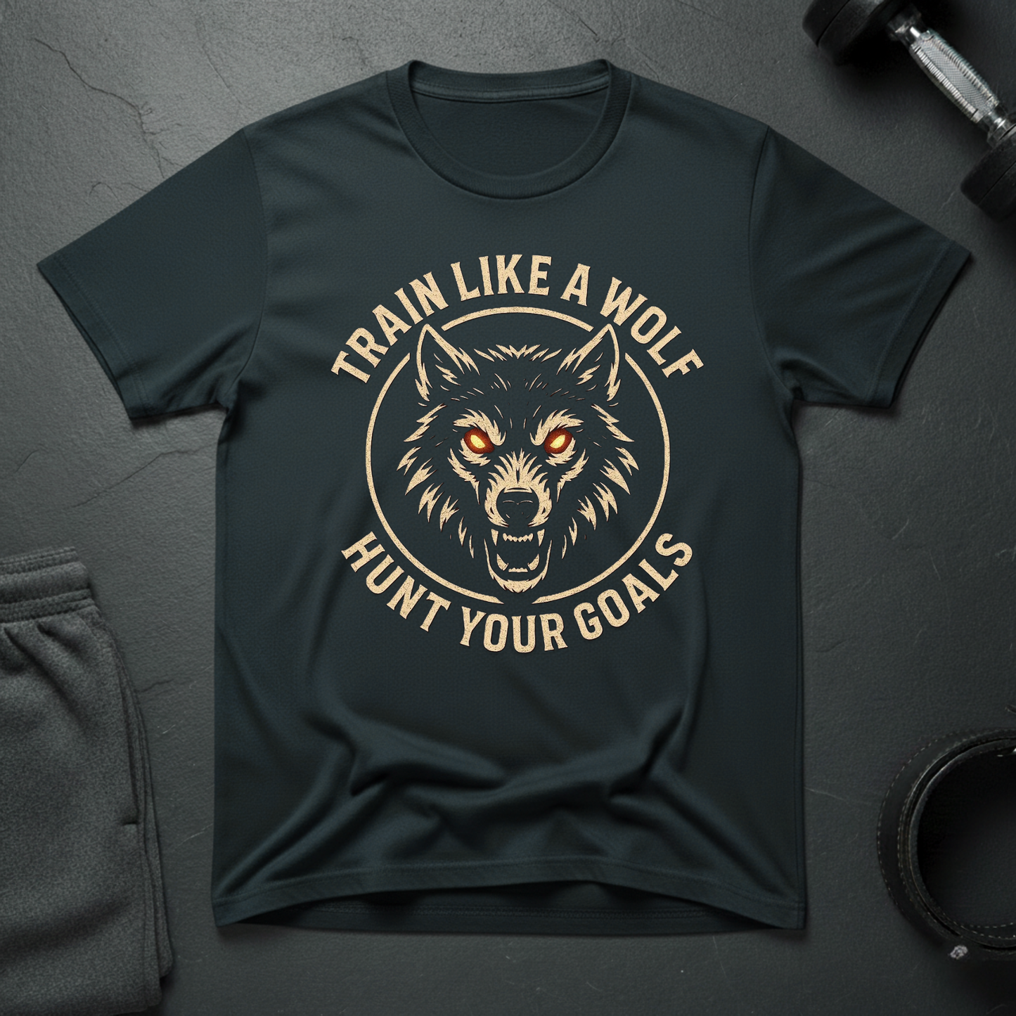Train Like A Wolf T-Shirt