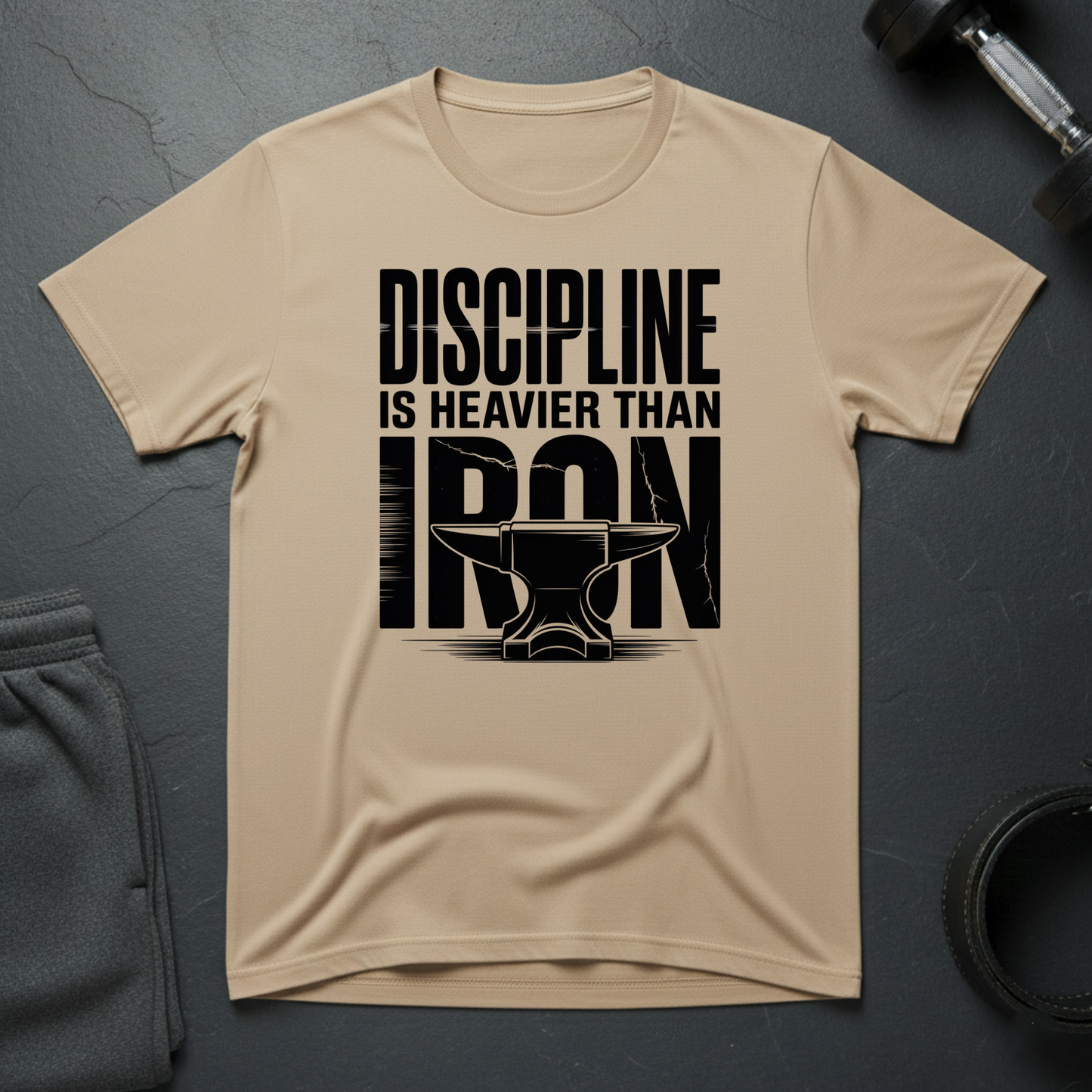 Discipline Is Heavier Than Iron T-Shirt