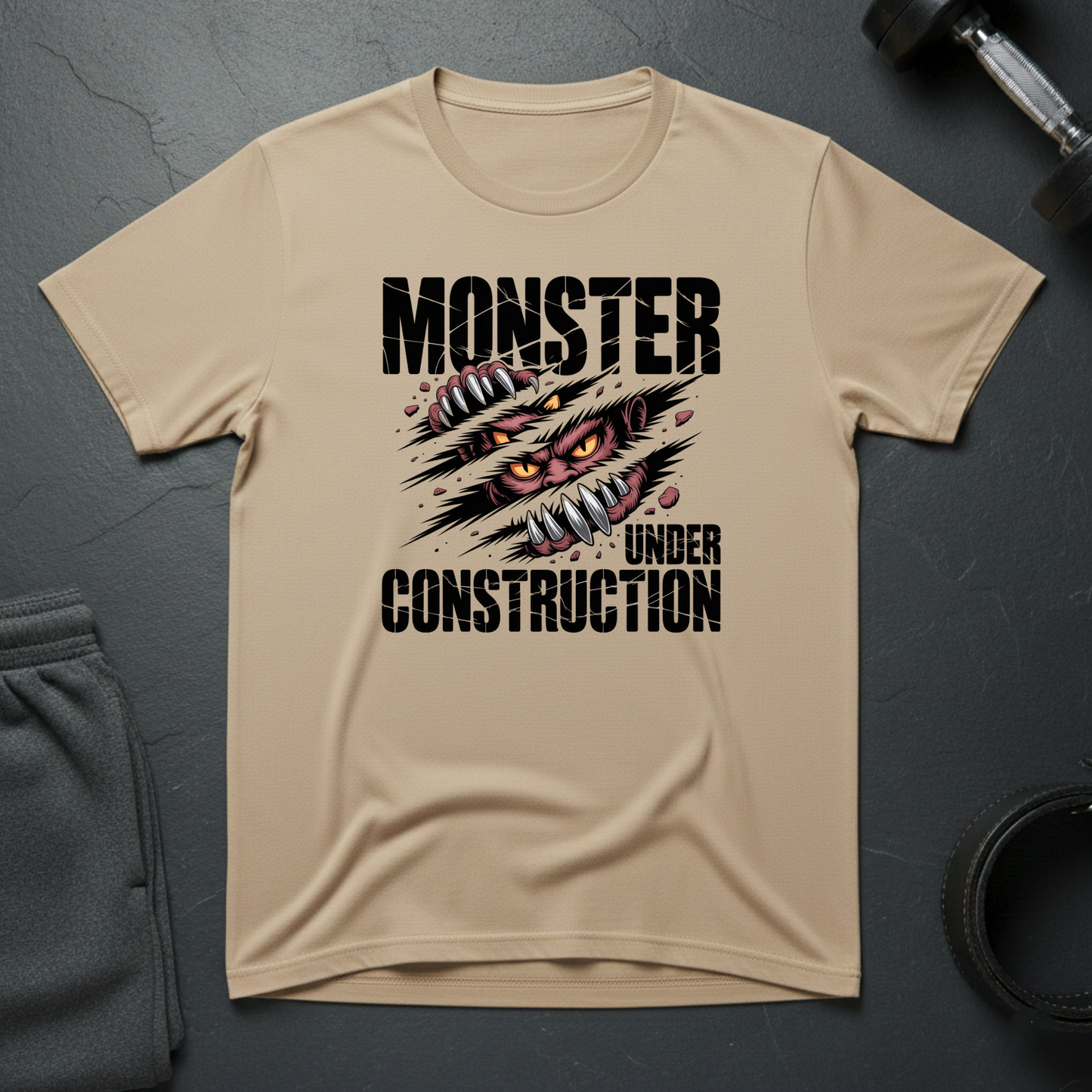 Monster Under Construction T-Shirt