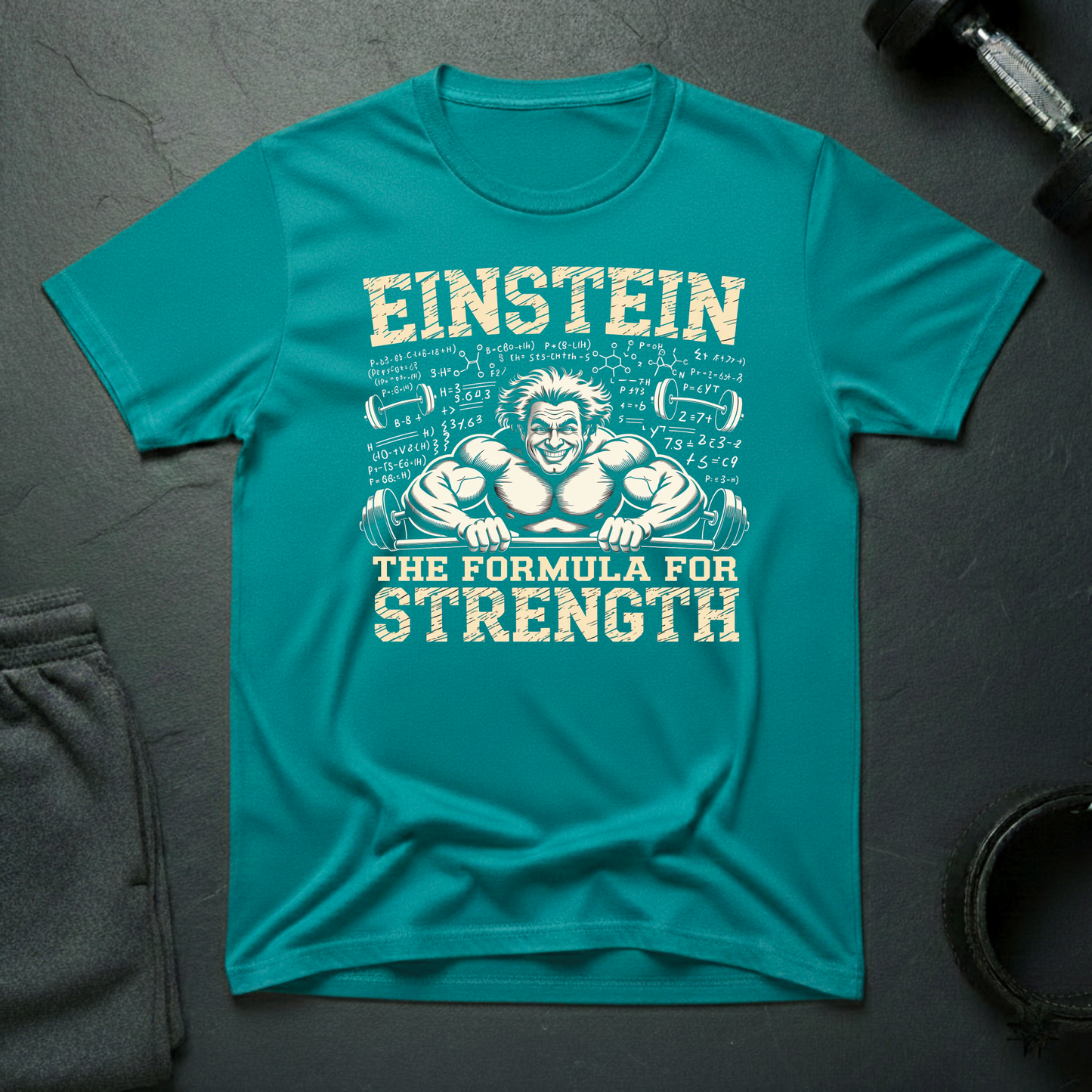 Einstein The Formula For Strength T-Shirt