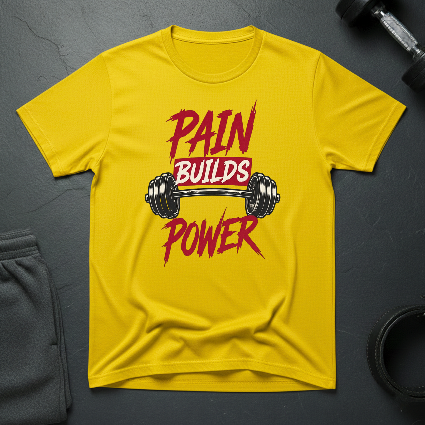 Pain Builds Power T-Shirt