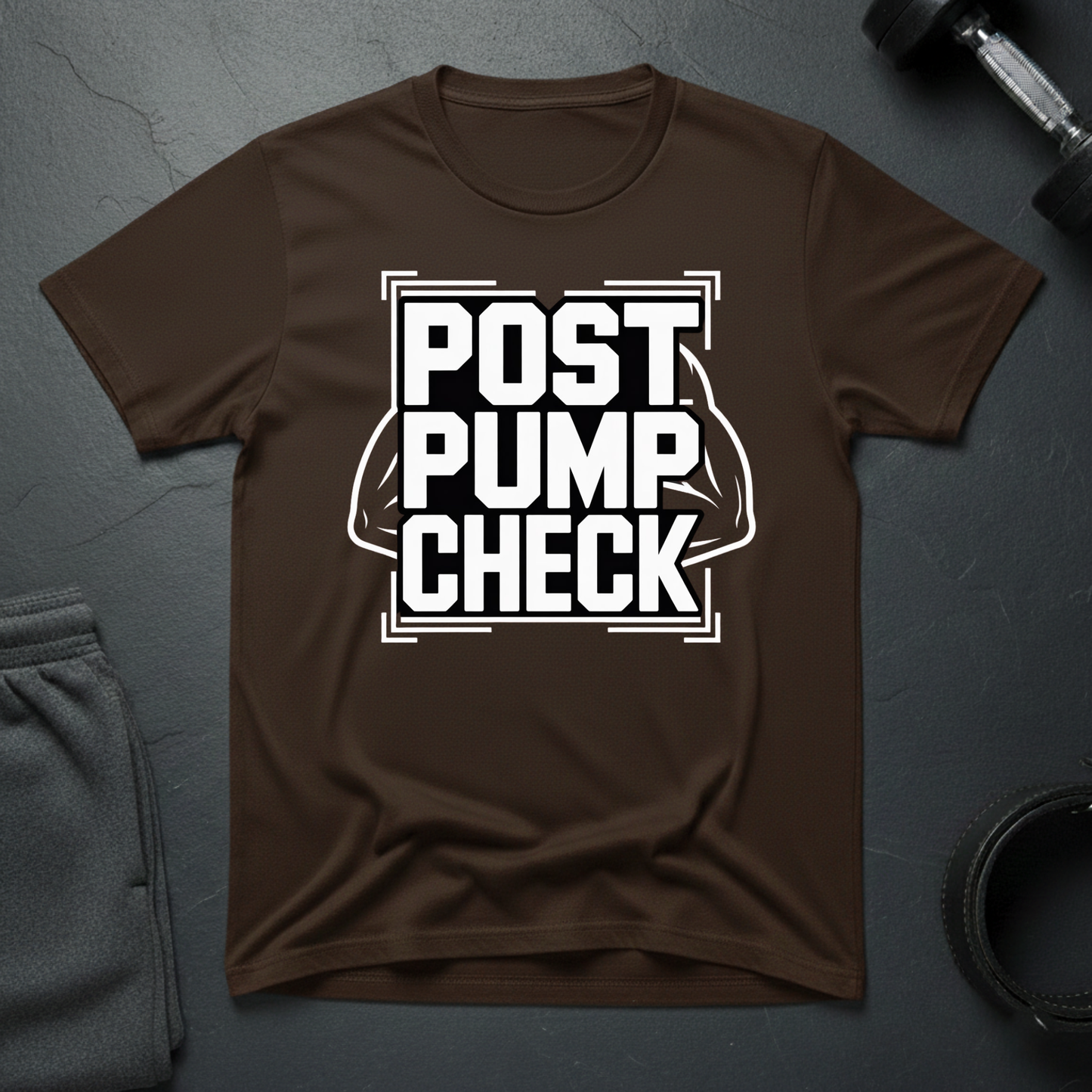 Post Pump Check T-Shirt