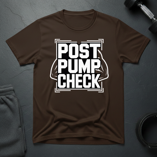 Post Pump Check T-Shirt