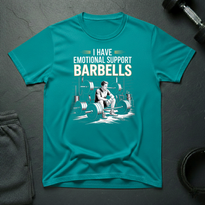 I Have Emotional Support Barbells T-Shirt