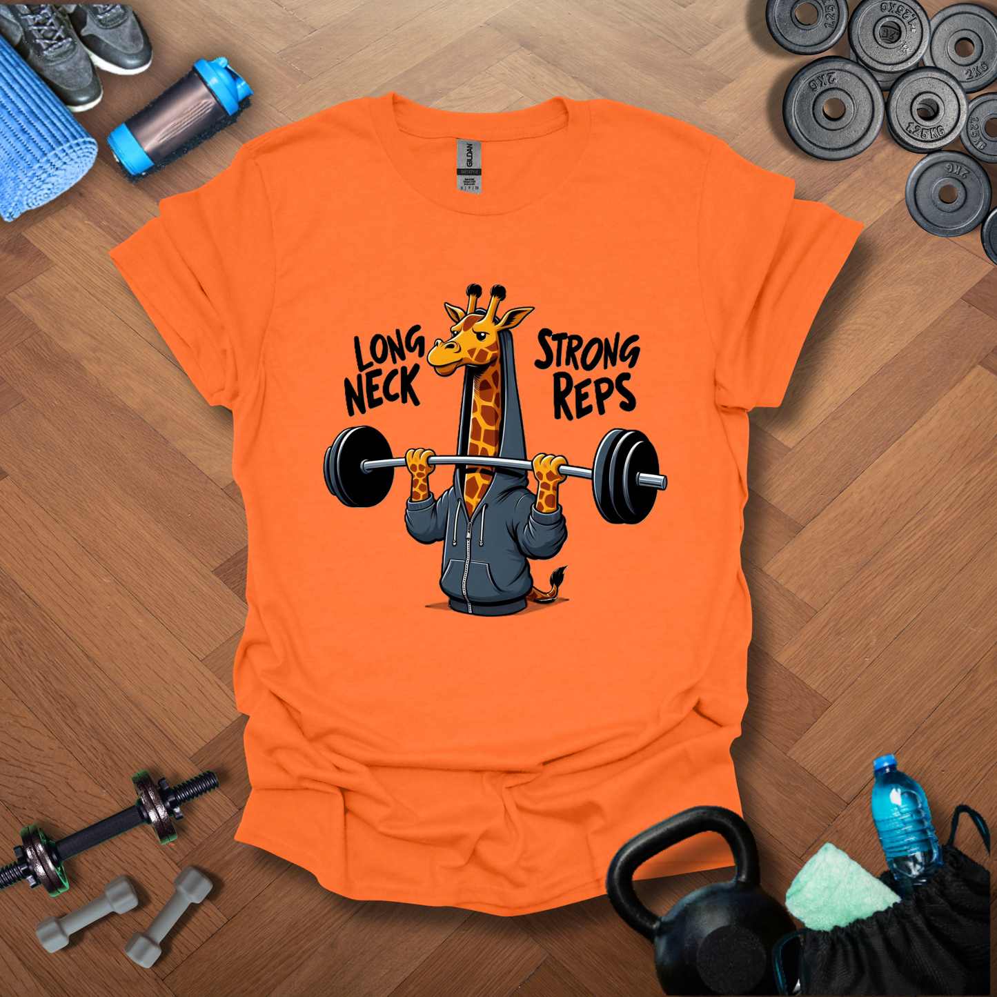 Long Neck Strong Reps T-shirt