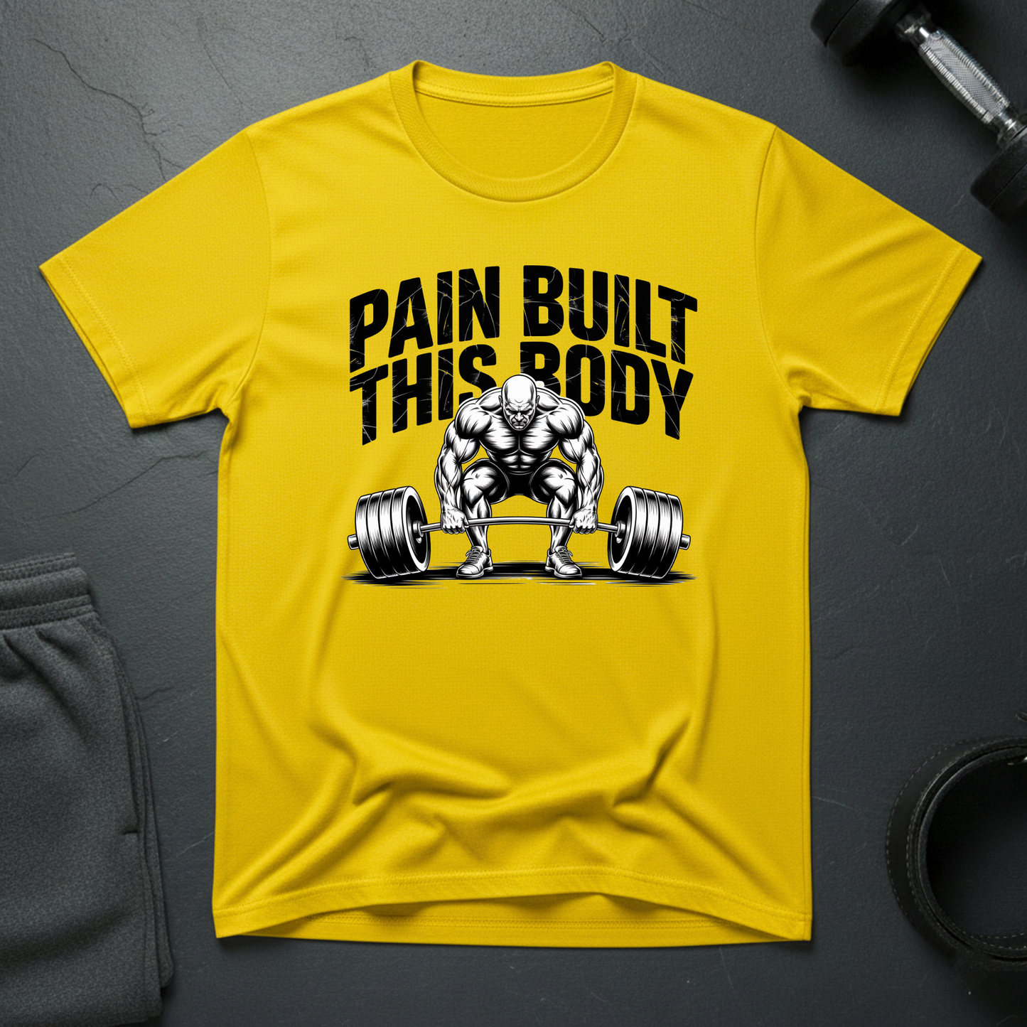 Pain Built This Body T-Shirt