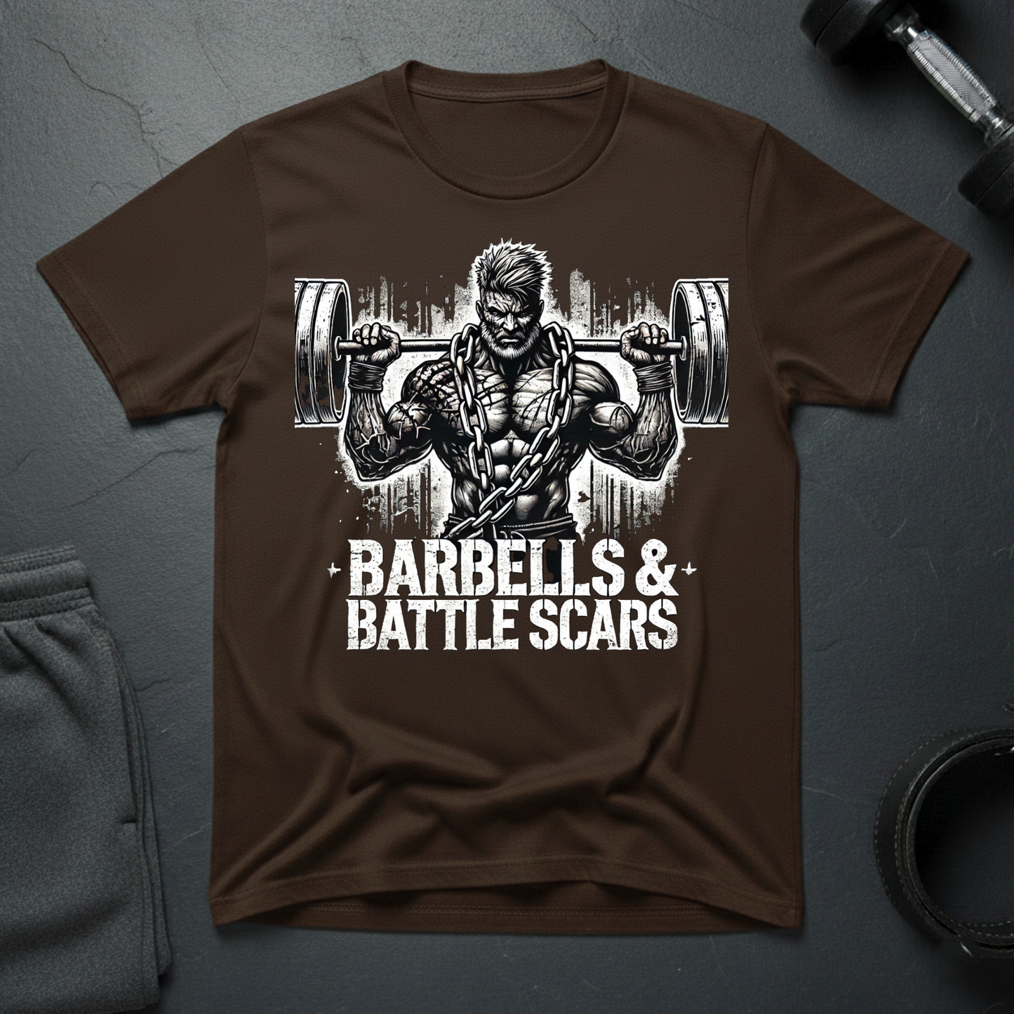 Barbells & Battle Scars T-Shirt