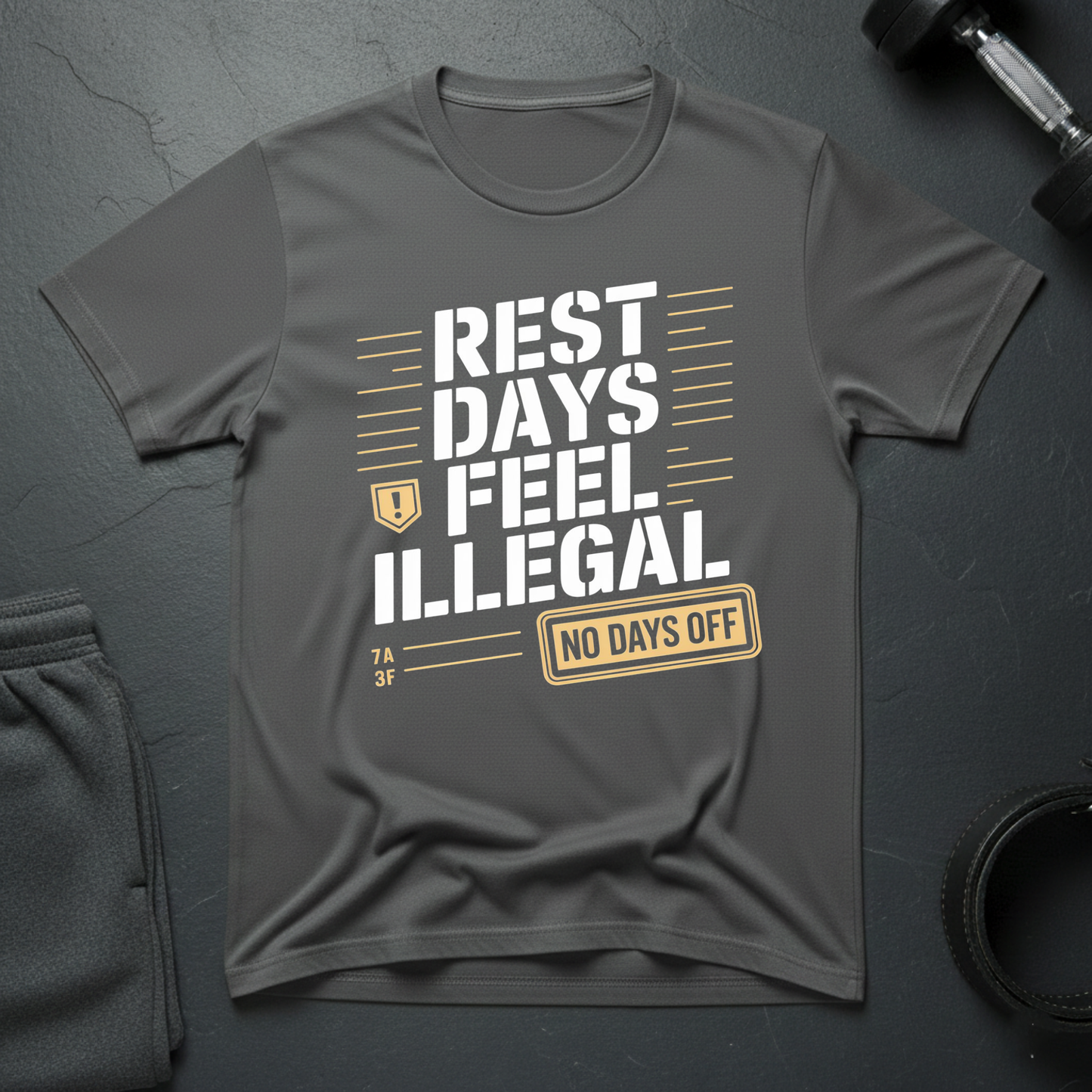 Rest Days Feel Illegal T-Shirt