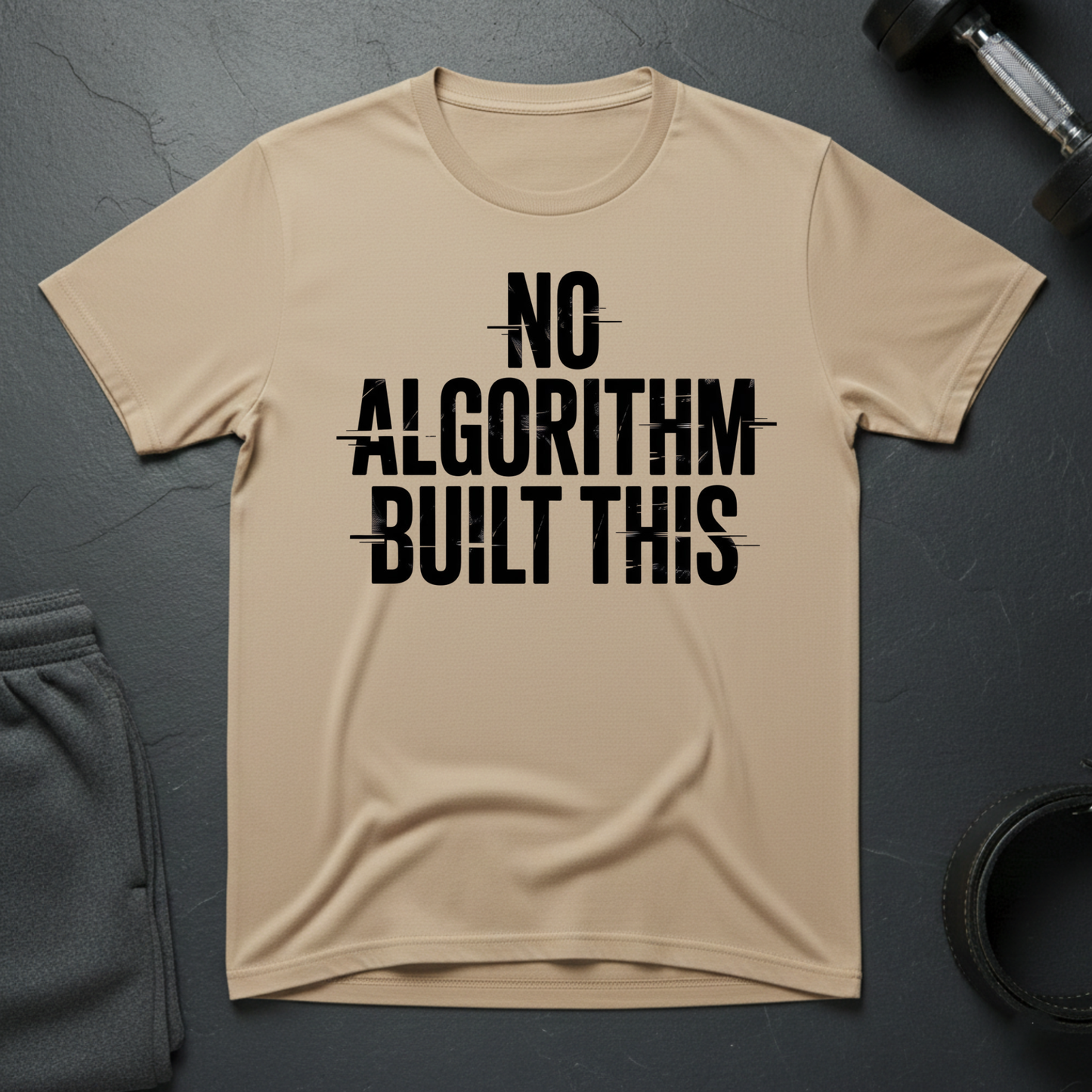 No Algorith Built This T-Shirt
