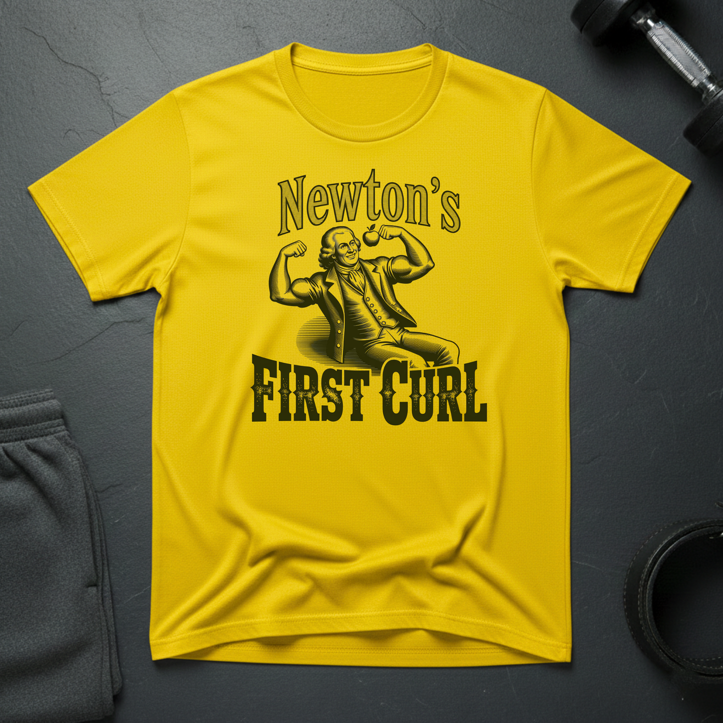 Newton's First Curl T-Shirt