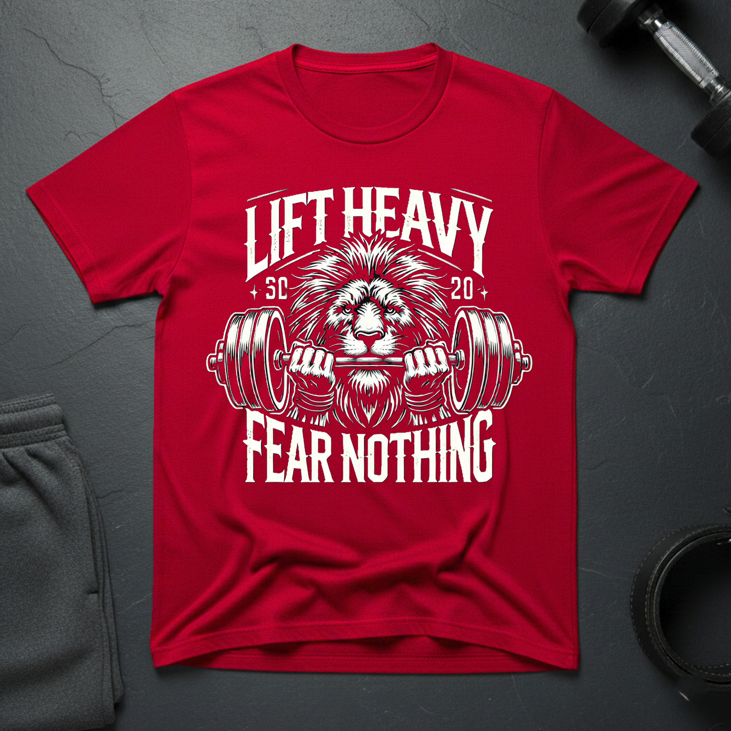 Lift Heavy Fear Nothing T-Shirt