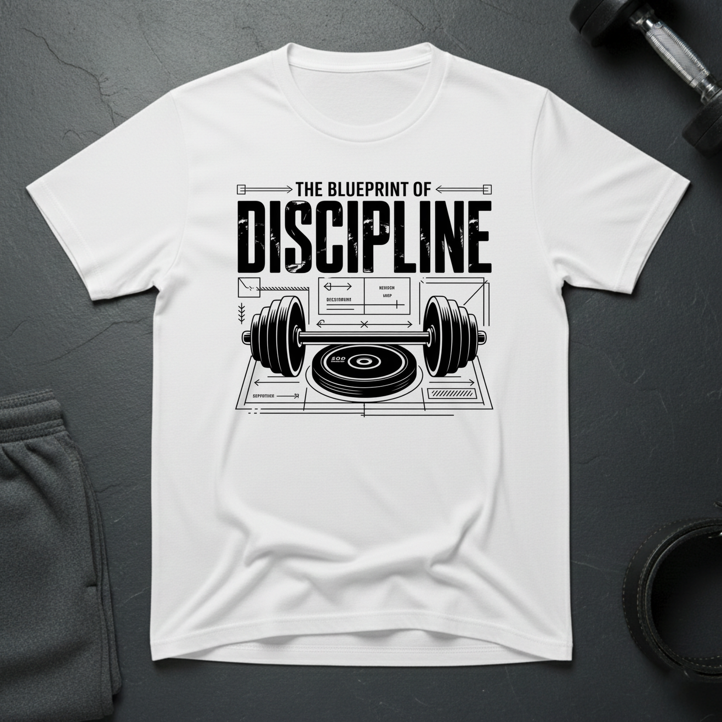 The Blueprint Of Discipline T-Shirt