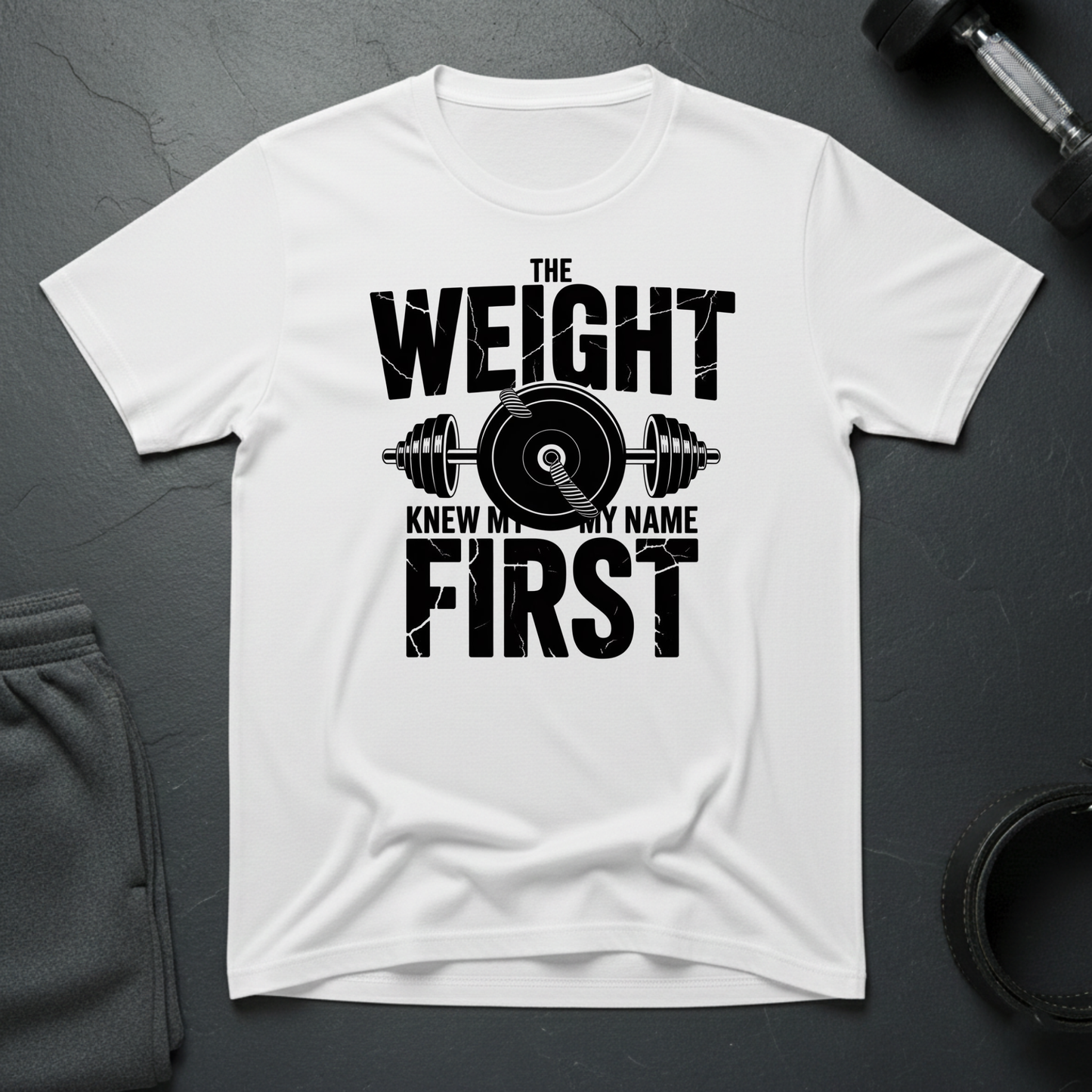The Weight Knew My Name First T-Shirt