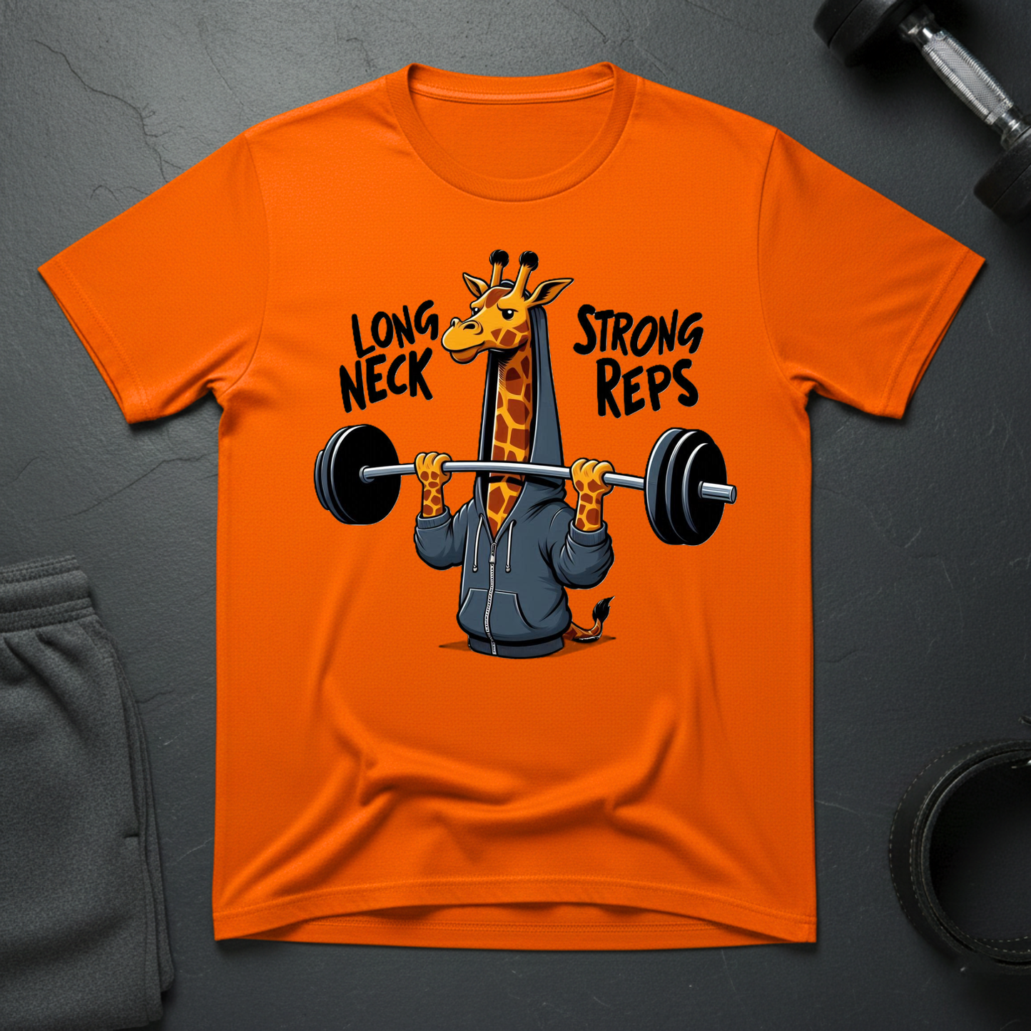 Long Neck Strong Reps T-shirt