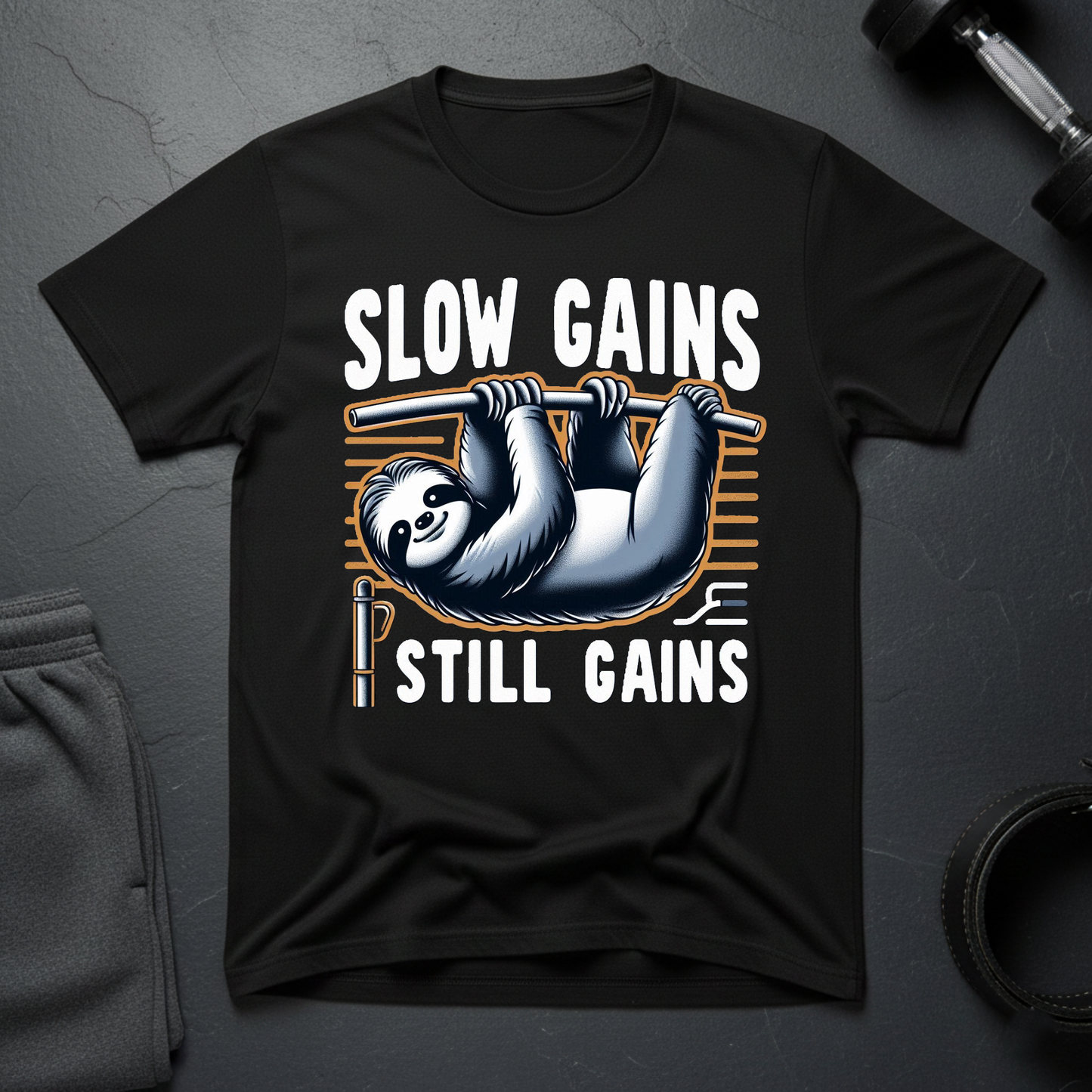 Slow Gains Still Gains T-Shirt