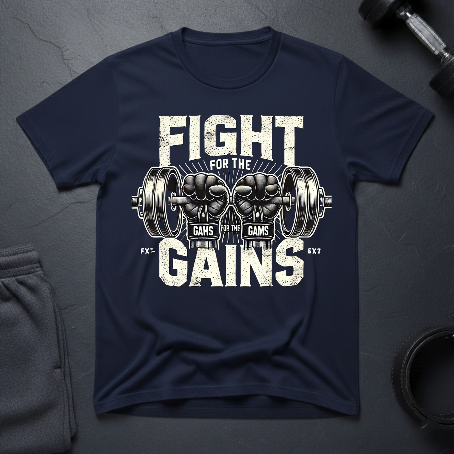 Fight For The Gains T-Shirt