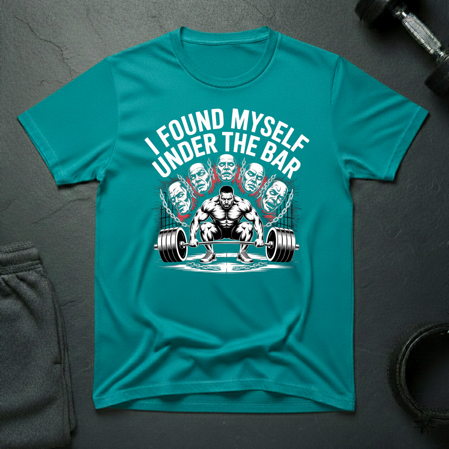 I Found Myself Under The Bar T-Shirt