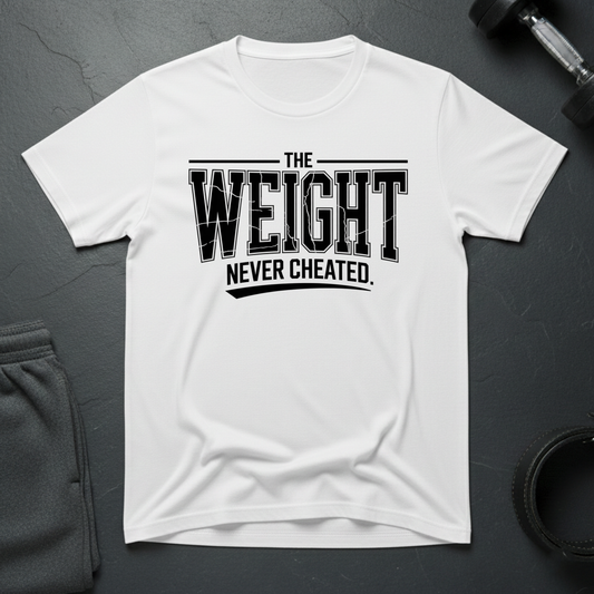 The Weight Never Cheated T-Shirt