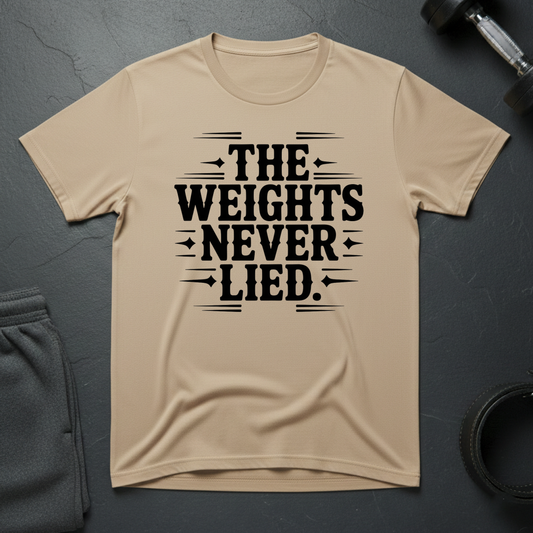 The Weights Never Lied T-Shirt