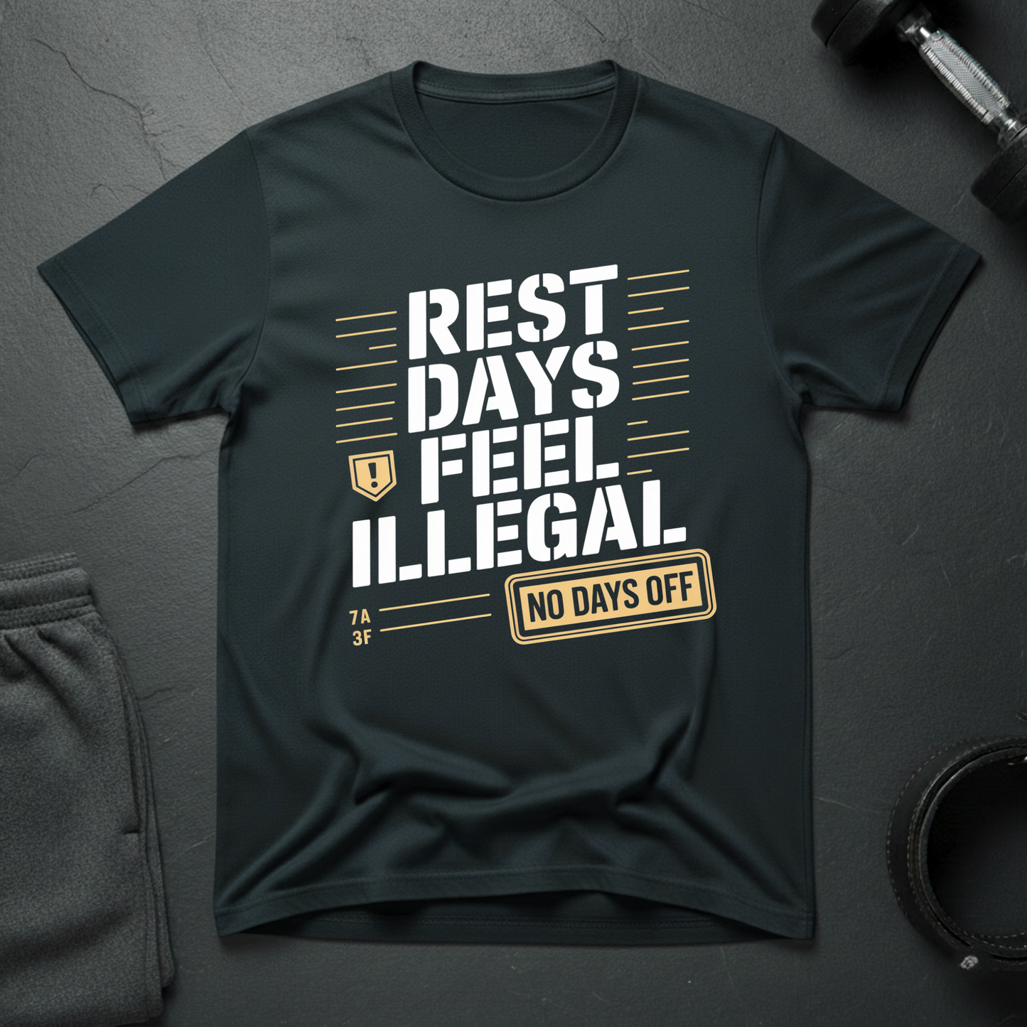 Rest Days Feel Illegal T-Shirt