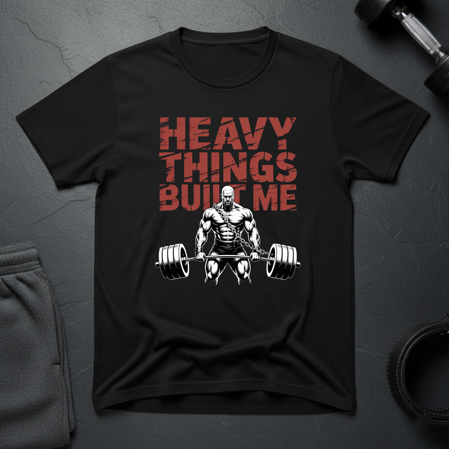 Heavy Things Built Me T-Shirt