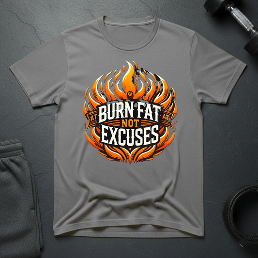 Burn Fat Not Excuses T-Shirt