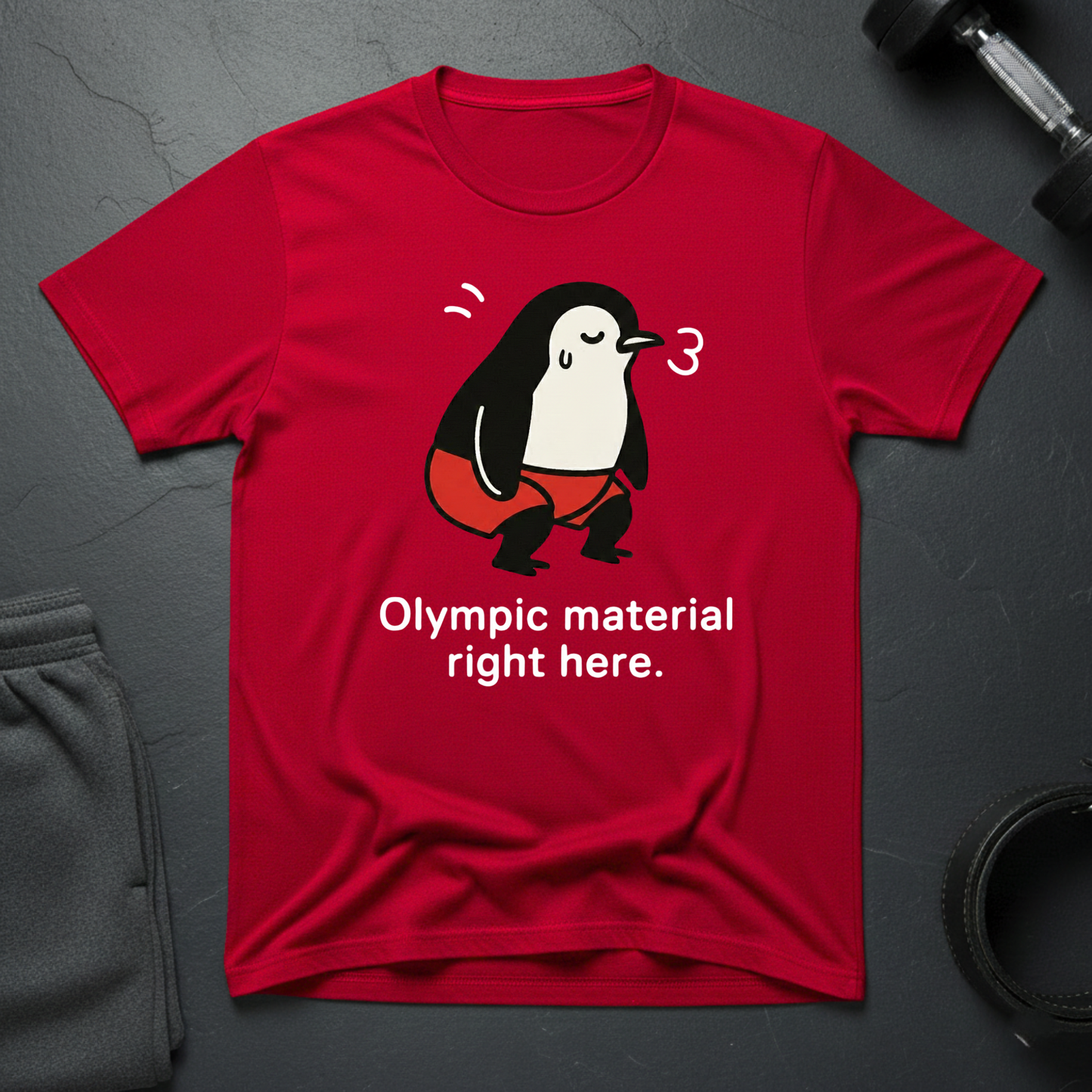 Olypmic material right here T-Shirt