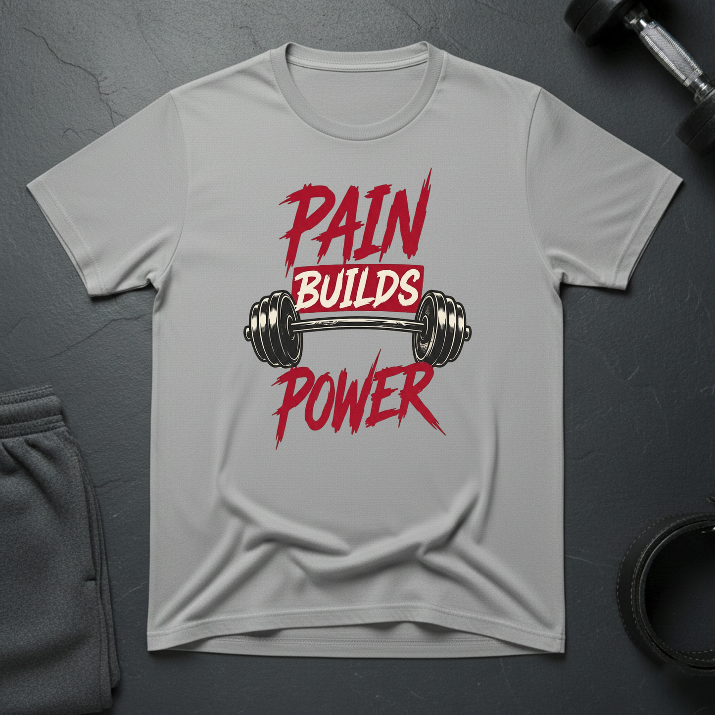 Pain Builds Power T-Shirt
