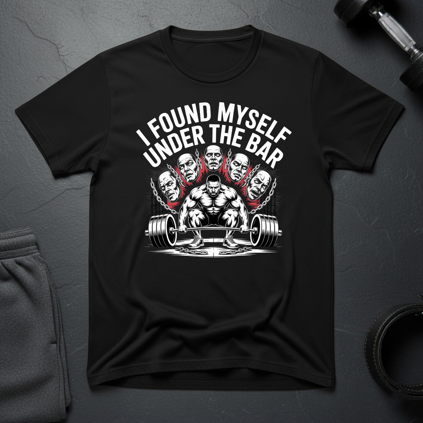 I Found Myself Under The Bar T-Shirt