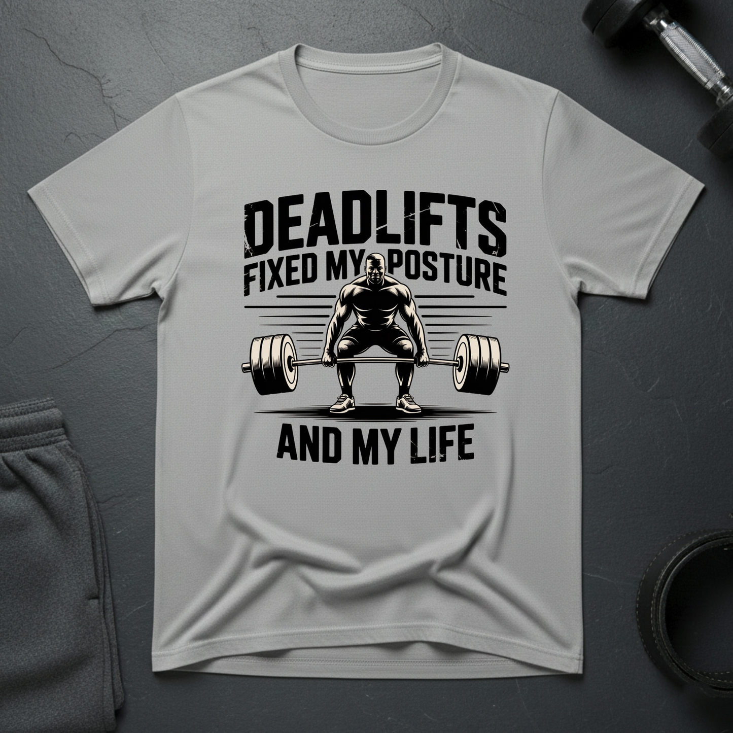 Deadlifts Fixed My Posture And My Life T-Shirt
