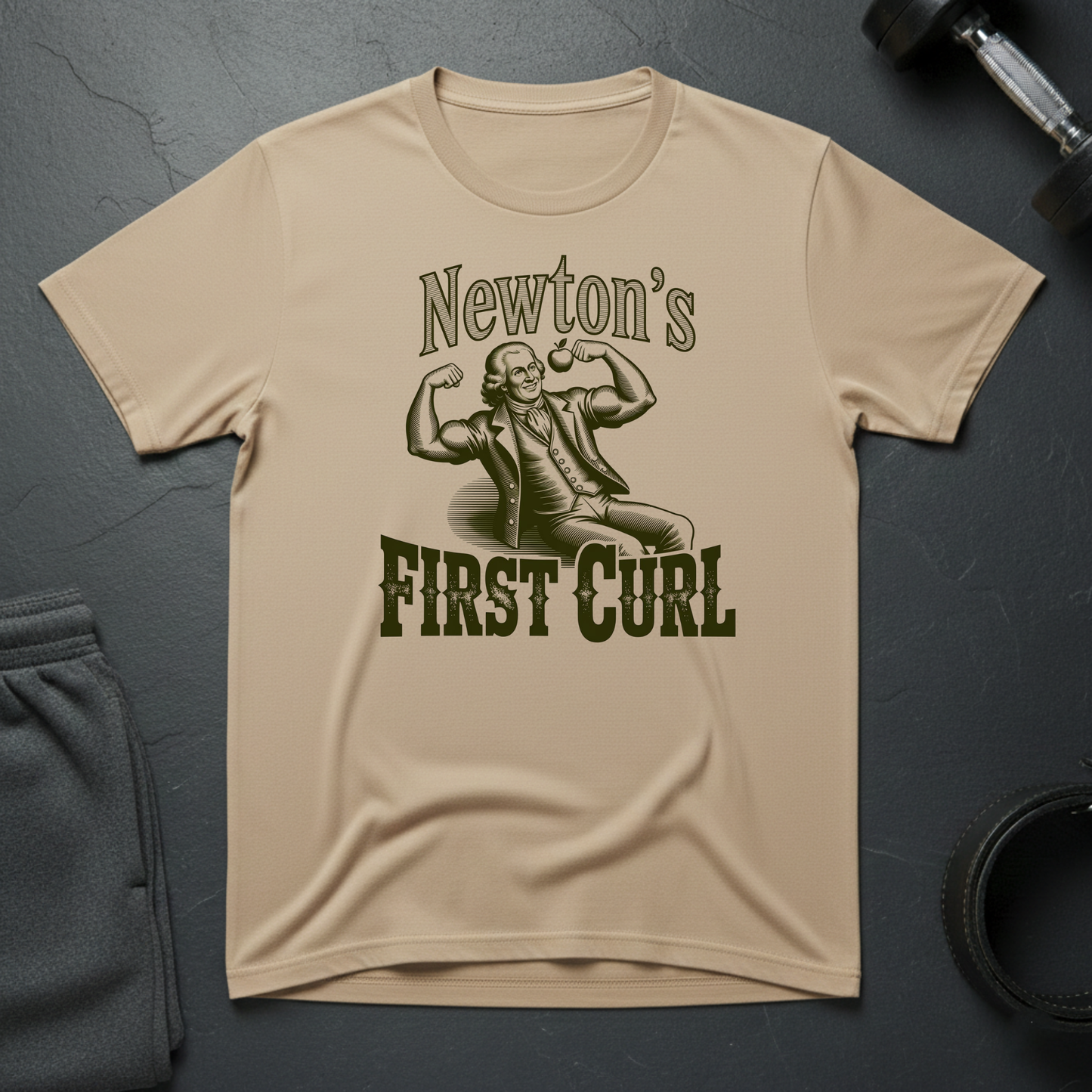 Newton's First Curl T-Shirt