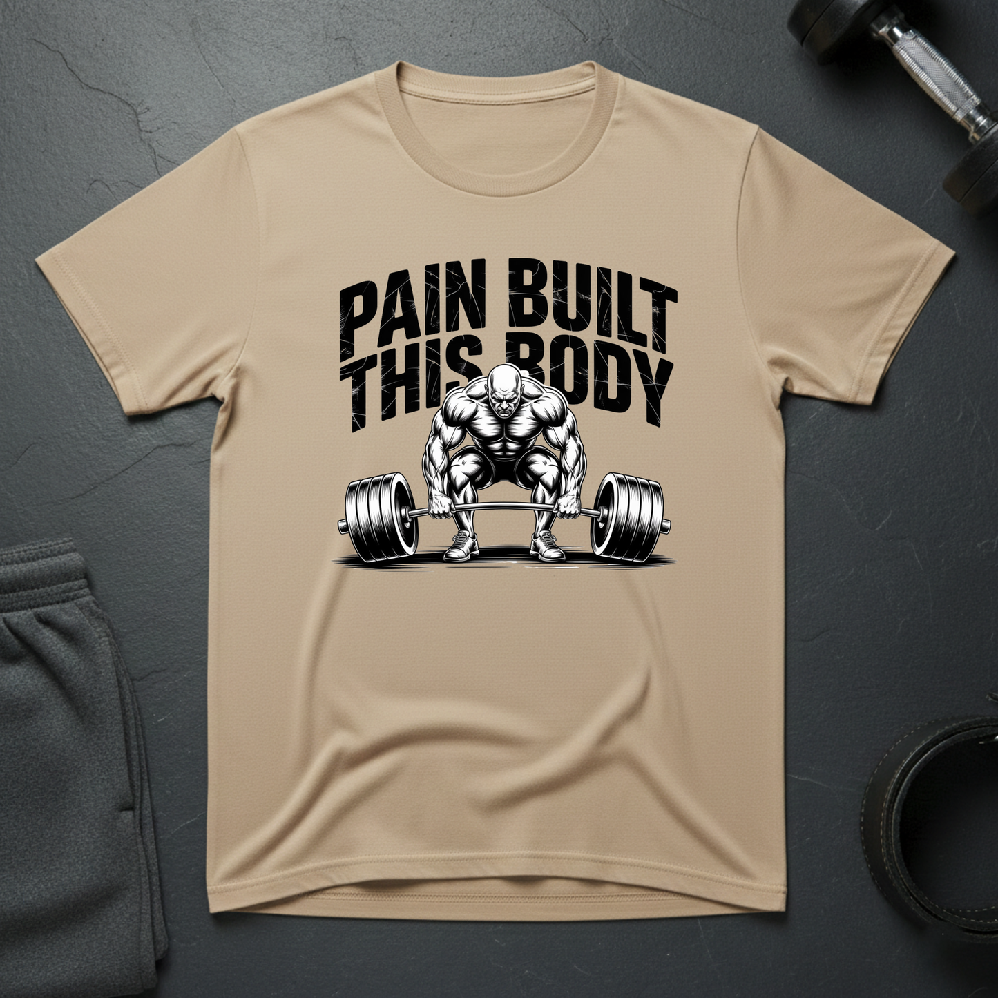 Pain Built This Body T-Shirt