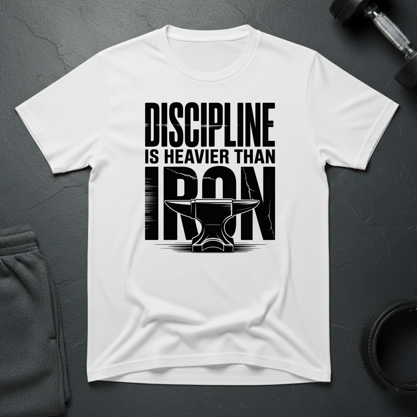 Discipline Is Heavier Than Iron T-Shirt