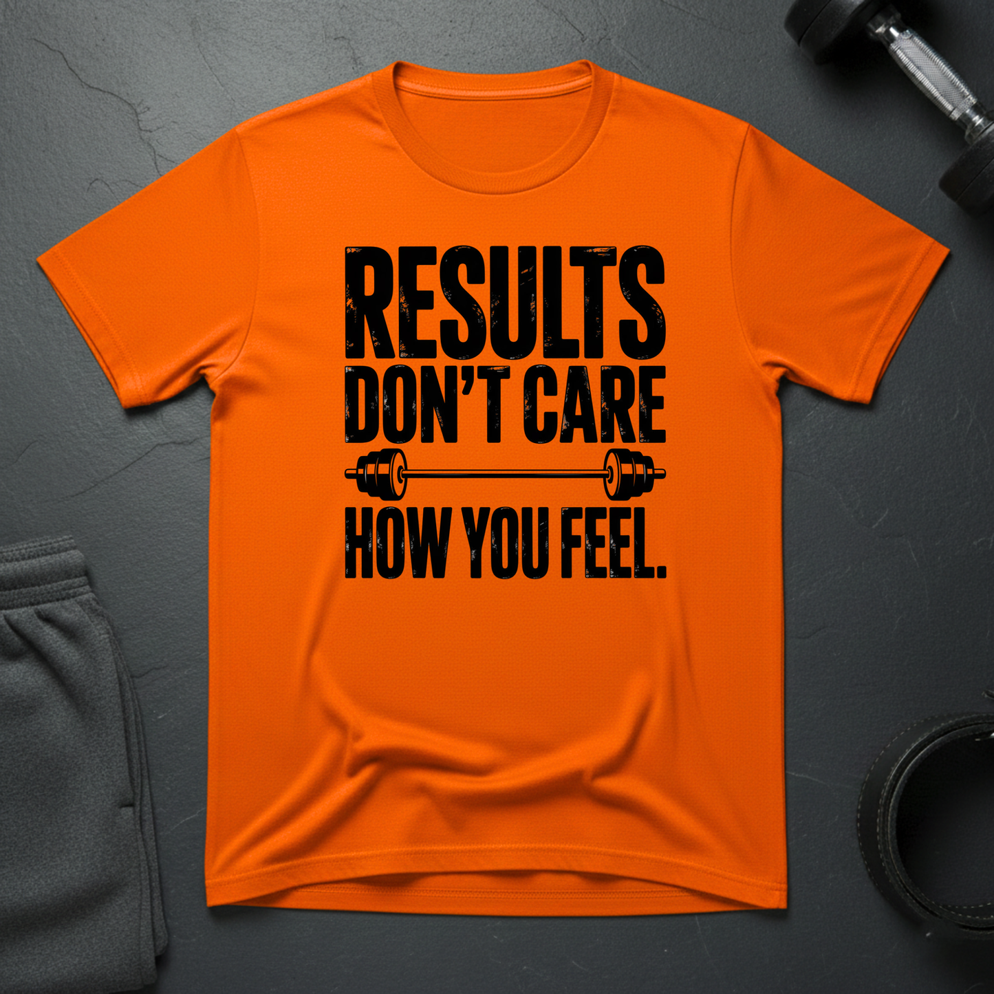 Results Don't Care How You Feel T-Shirt