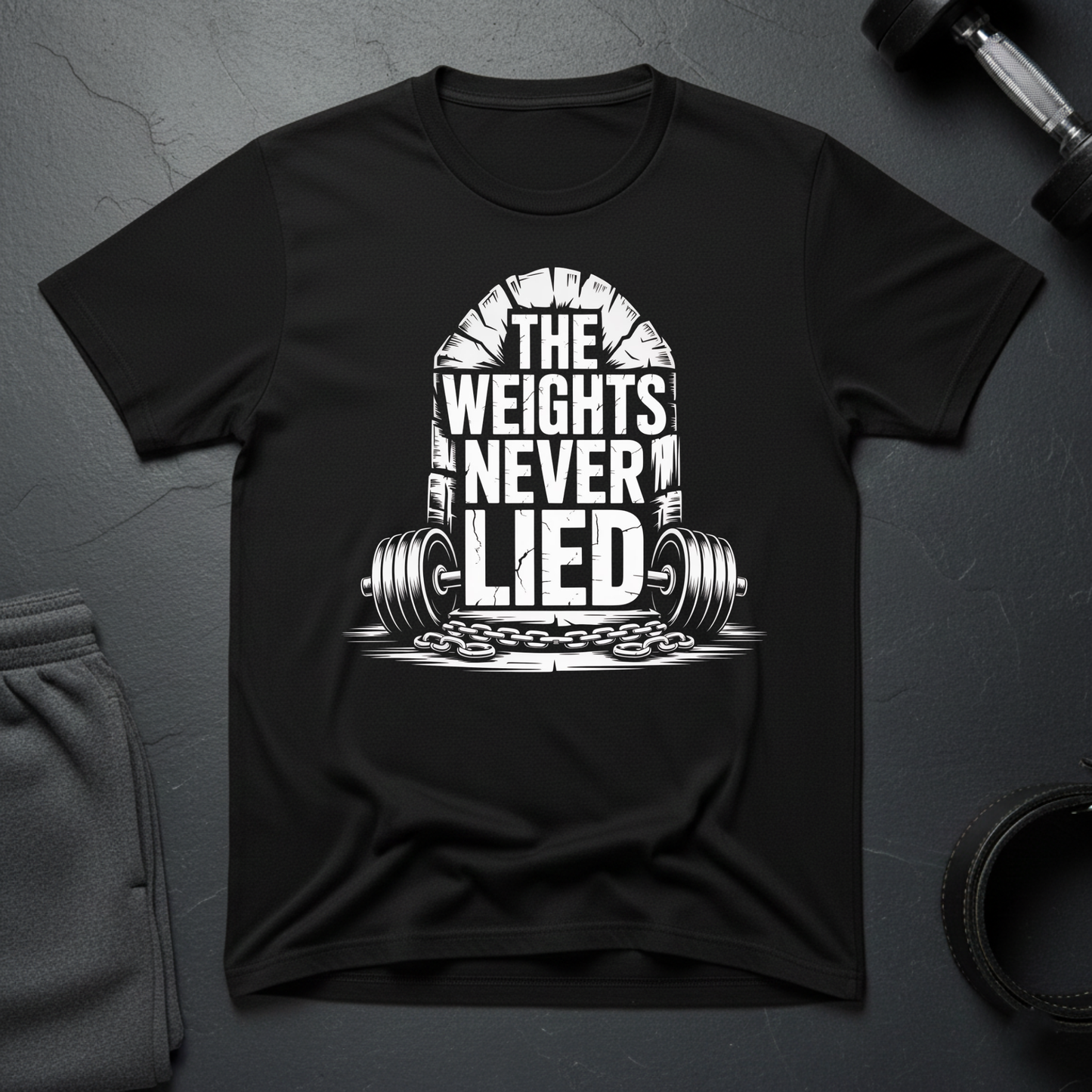 The Weights Never Lied T-Shirt