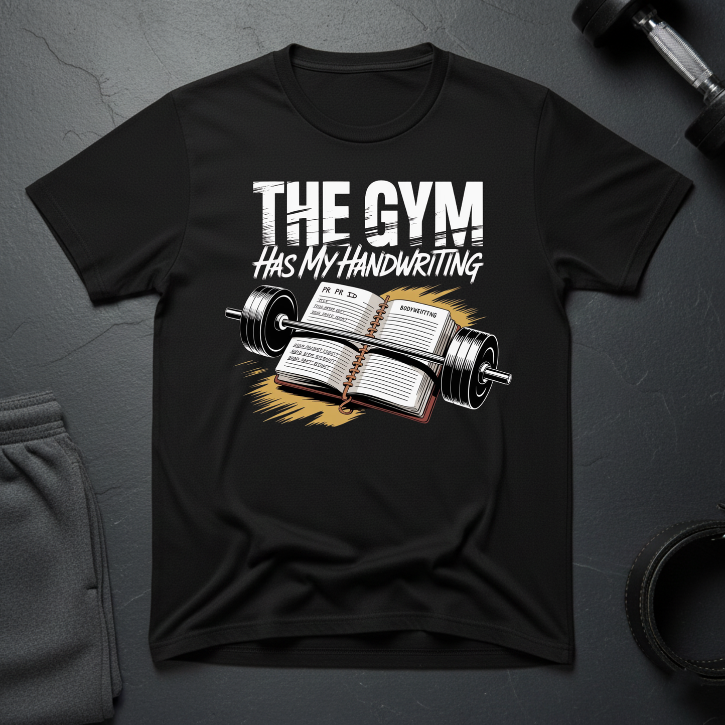 The Gym Has My Handwriting T-Shirt