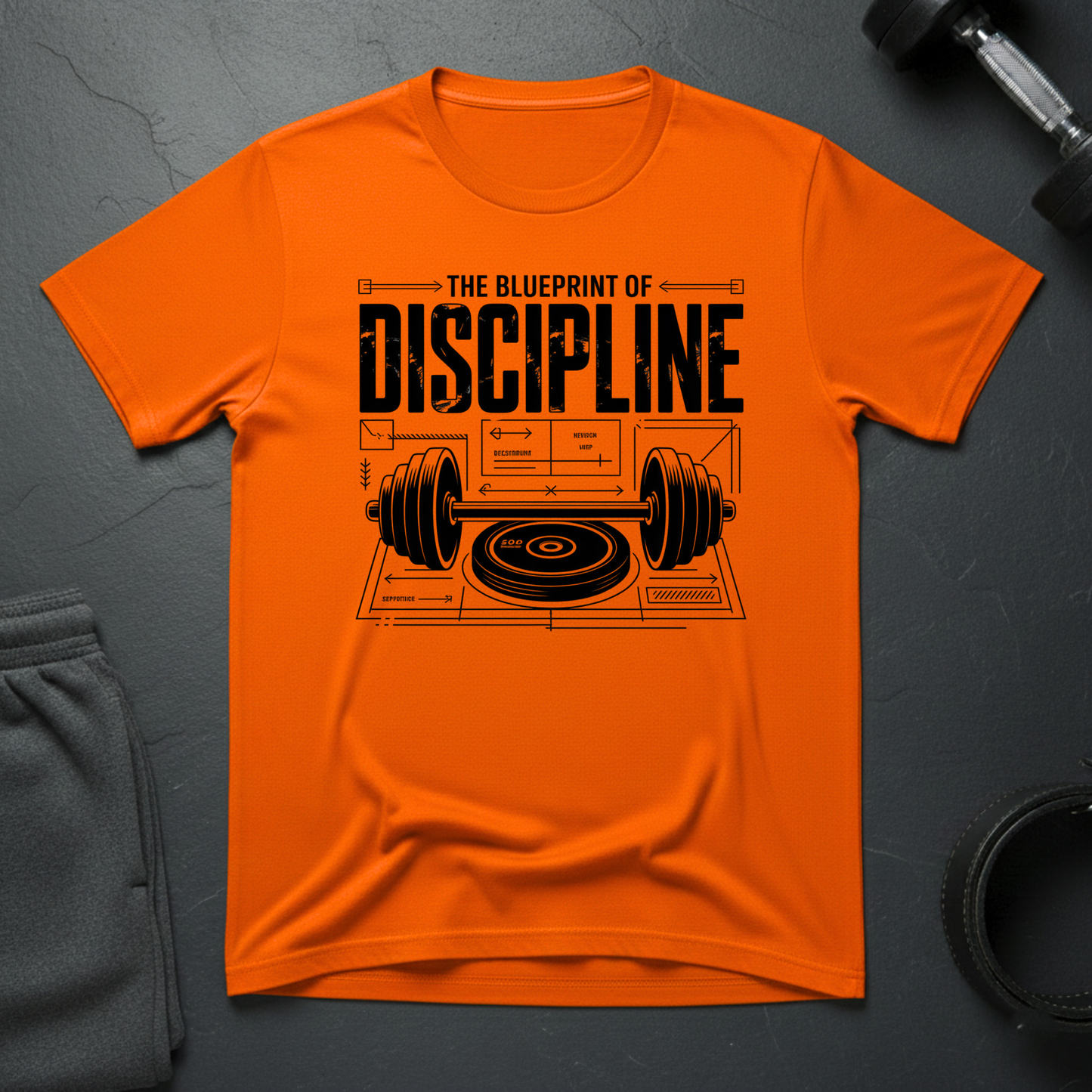 The Blueprint Of Discipline T-Shirt