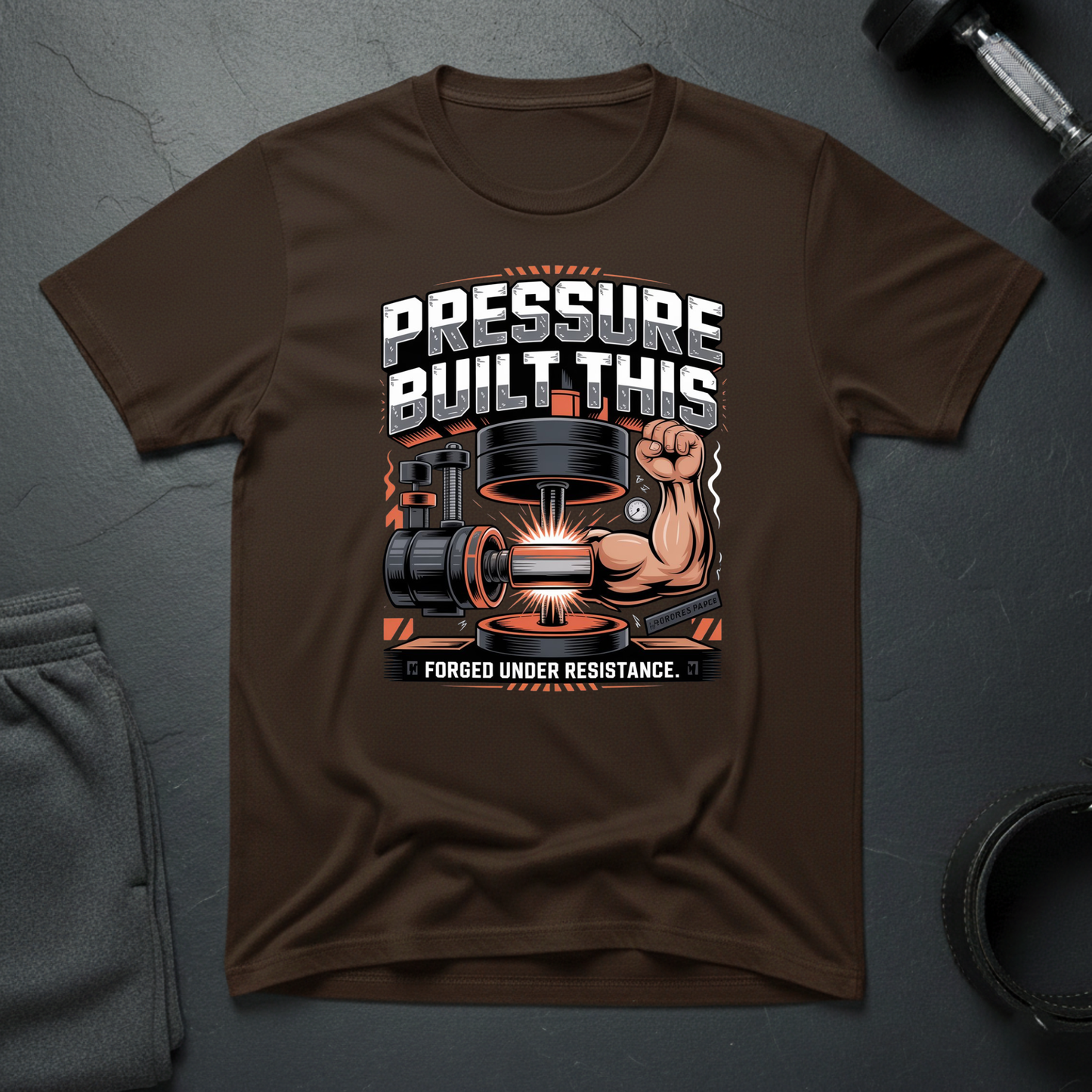 Pressure Built This T-Shirt