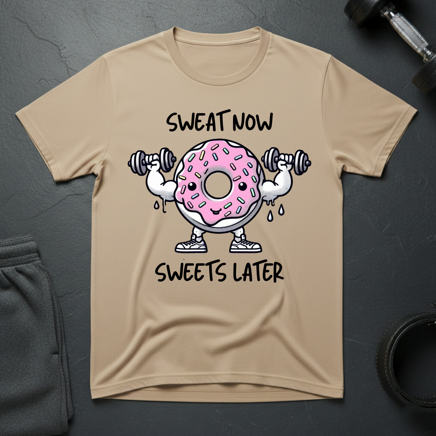 Sweat Now Sweets Later T-Shirt
