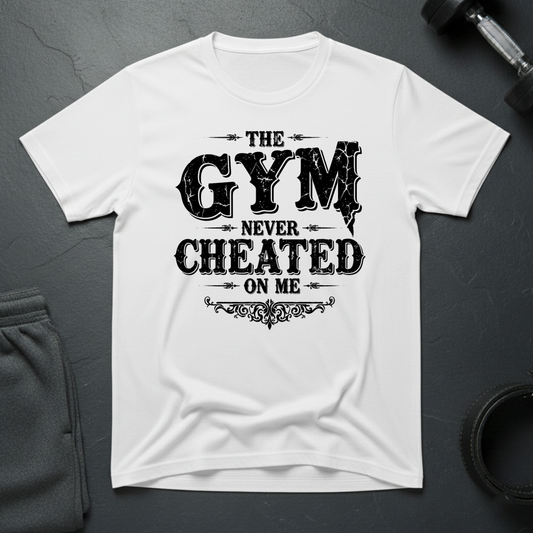 The Gym Never Cheated On Me T-Shirt