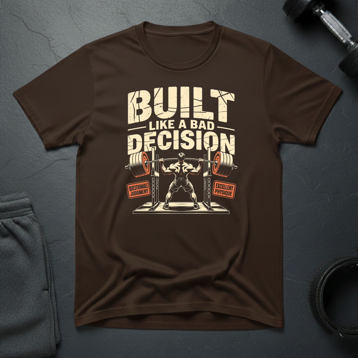 Built Like A Bad Decision T-Shirt