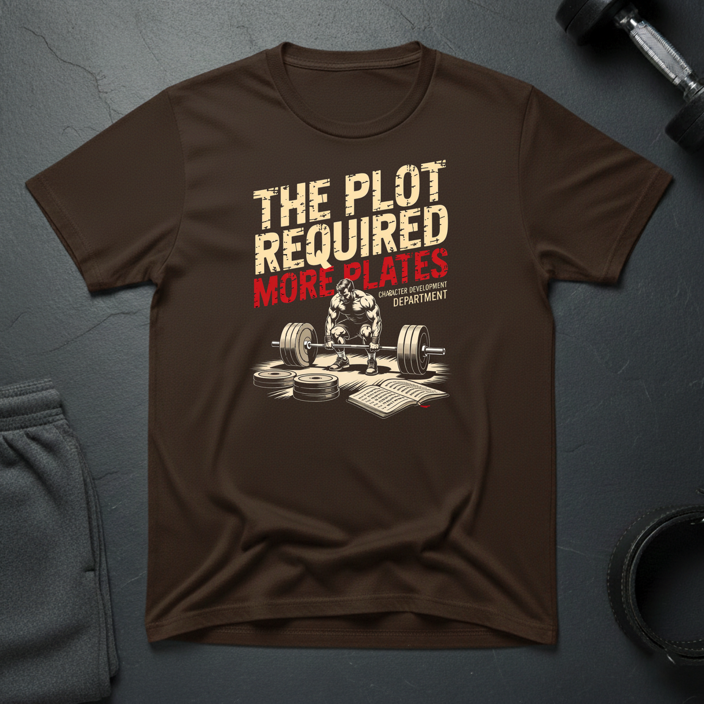 The Plot Required More Plates T-Shirt
