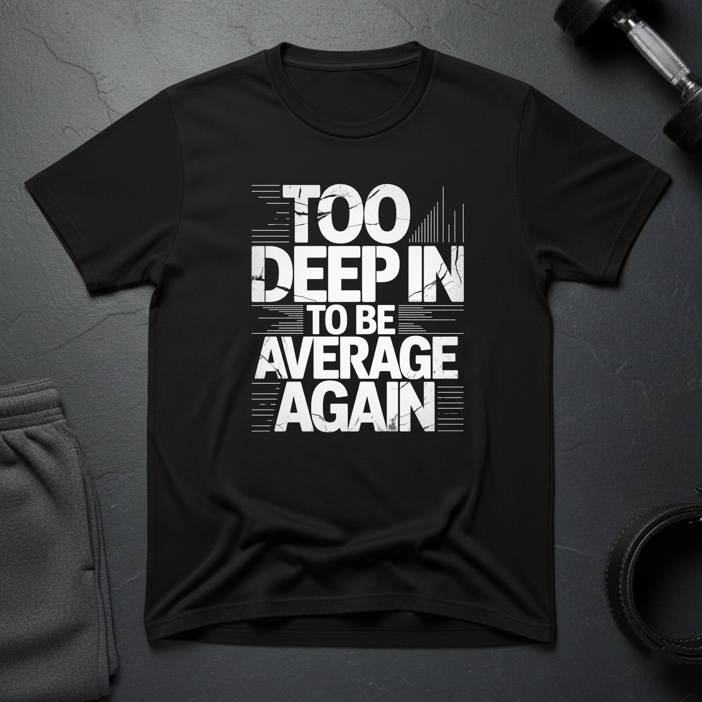 Too Deep In To Be Average Again T-Shirt