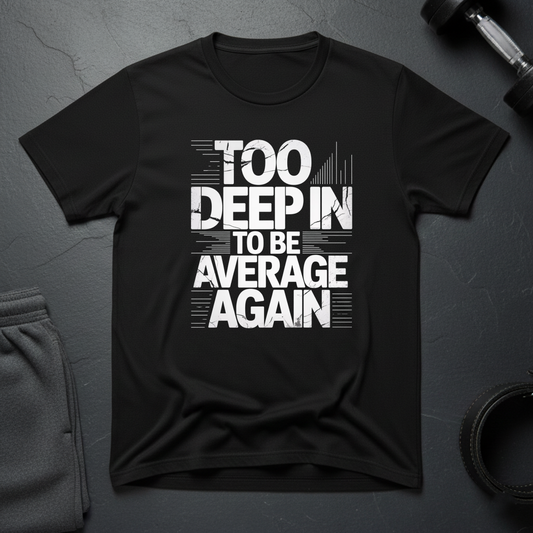 Too Deep In To Be Average Again T-Shirt