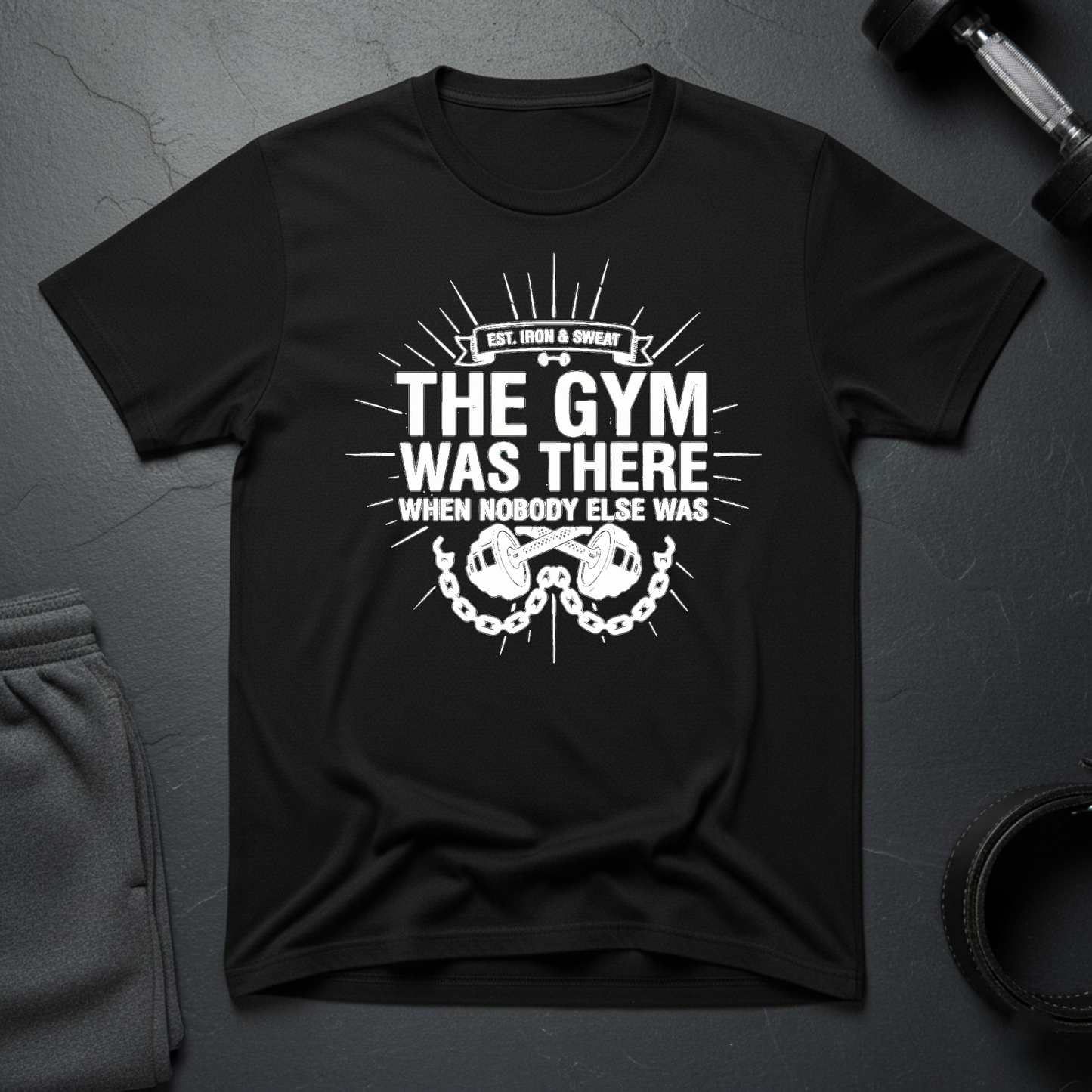 The Gym Was There When Nobody Else Was T-Shirt